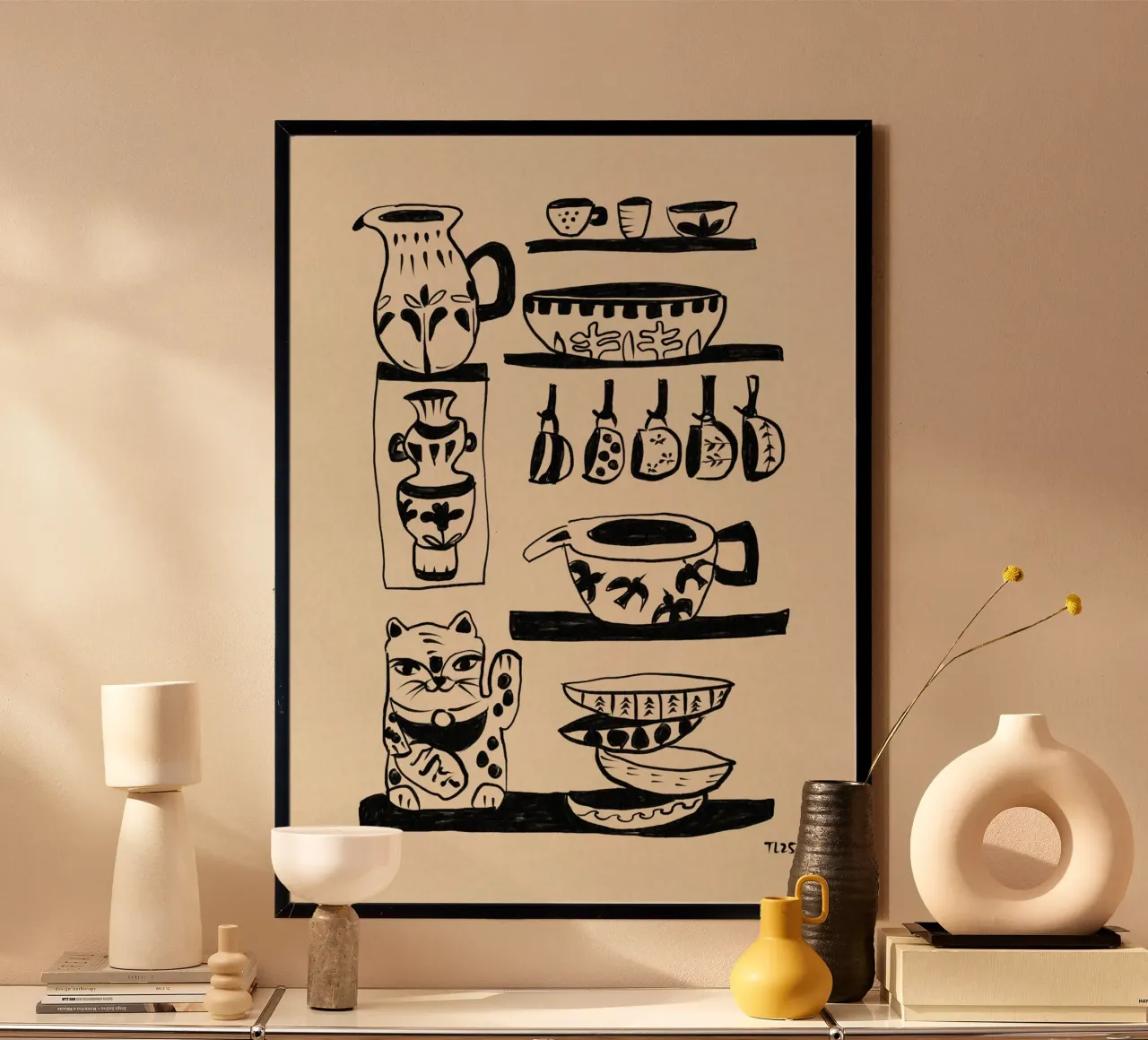 Pottery Luck poster da Raipa Studio