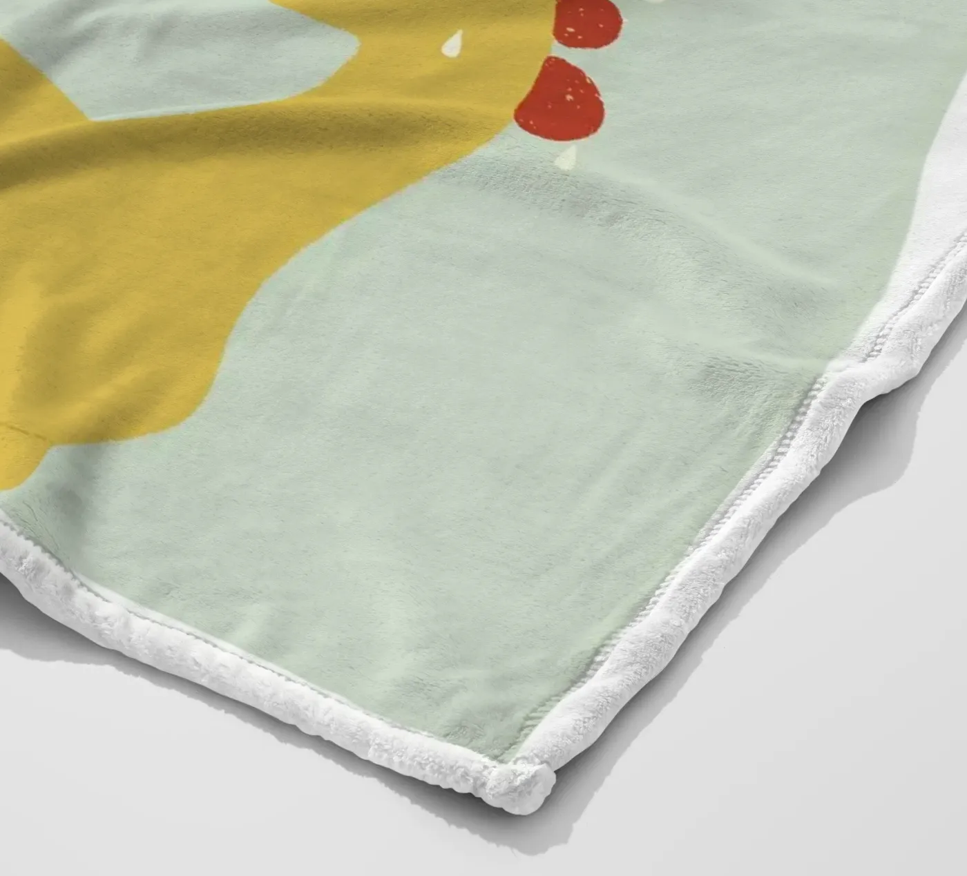 Groß träumen Fleecedecke von DesignArt