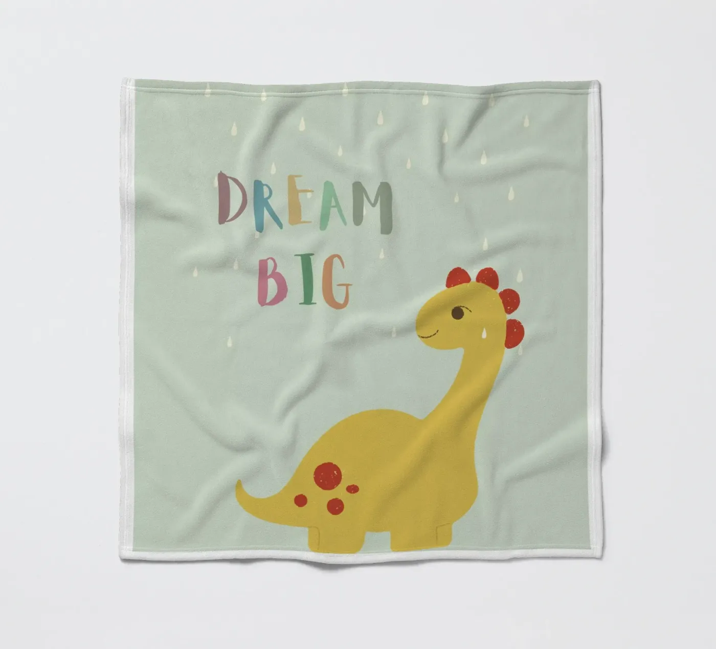 Groß träumen Fleecedecke von DesignArt