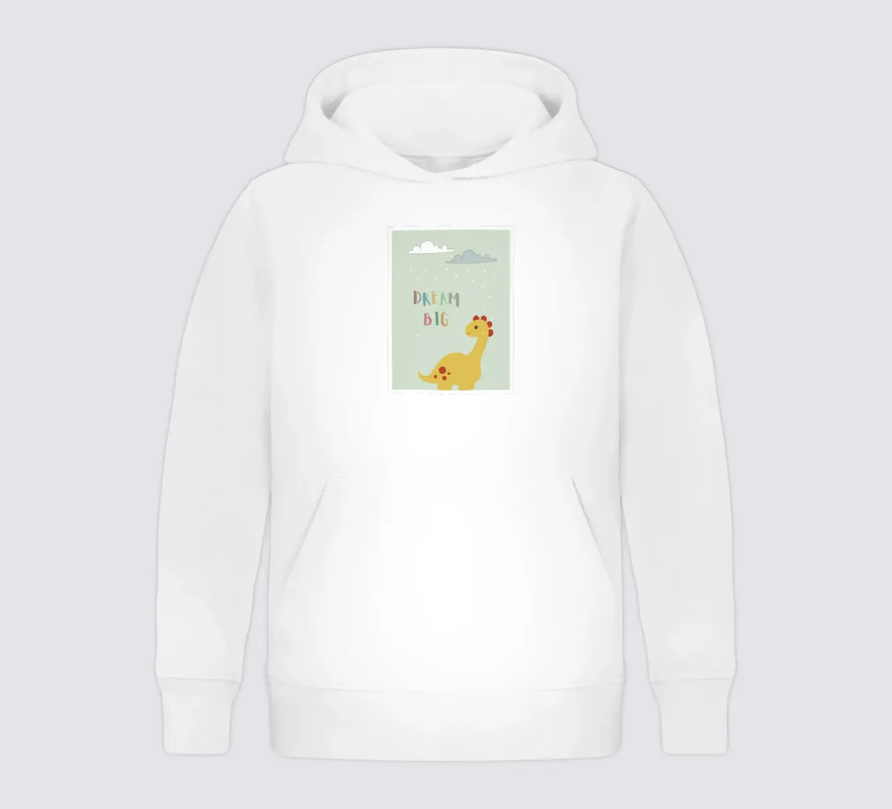 Sueña a lo grande sudadera con capucha para niño de DesignArt