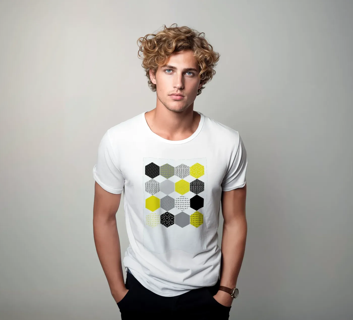 Yellowhex t-shirt da Maria Kritzas