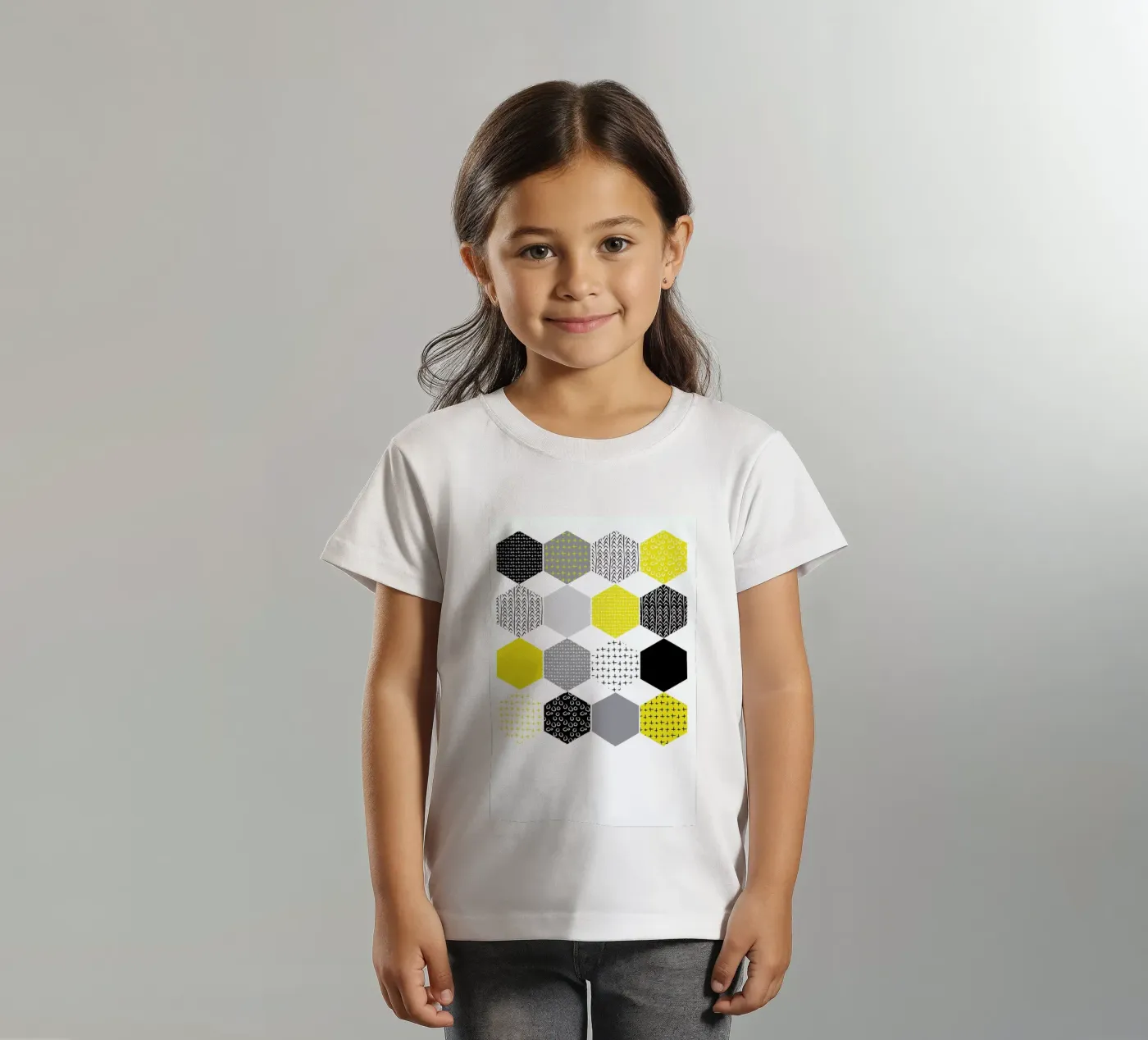 Yellowhex t-shirt bambini da Maria Kritzas