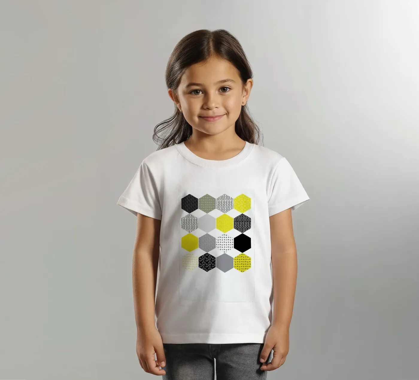 Yellowhex kinder t-shirt van Maria Kritzas