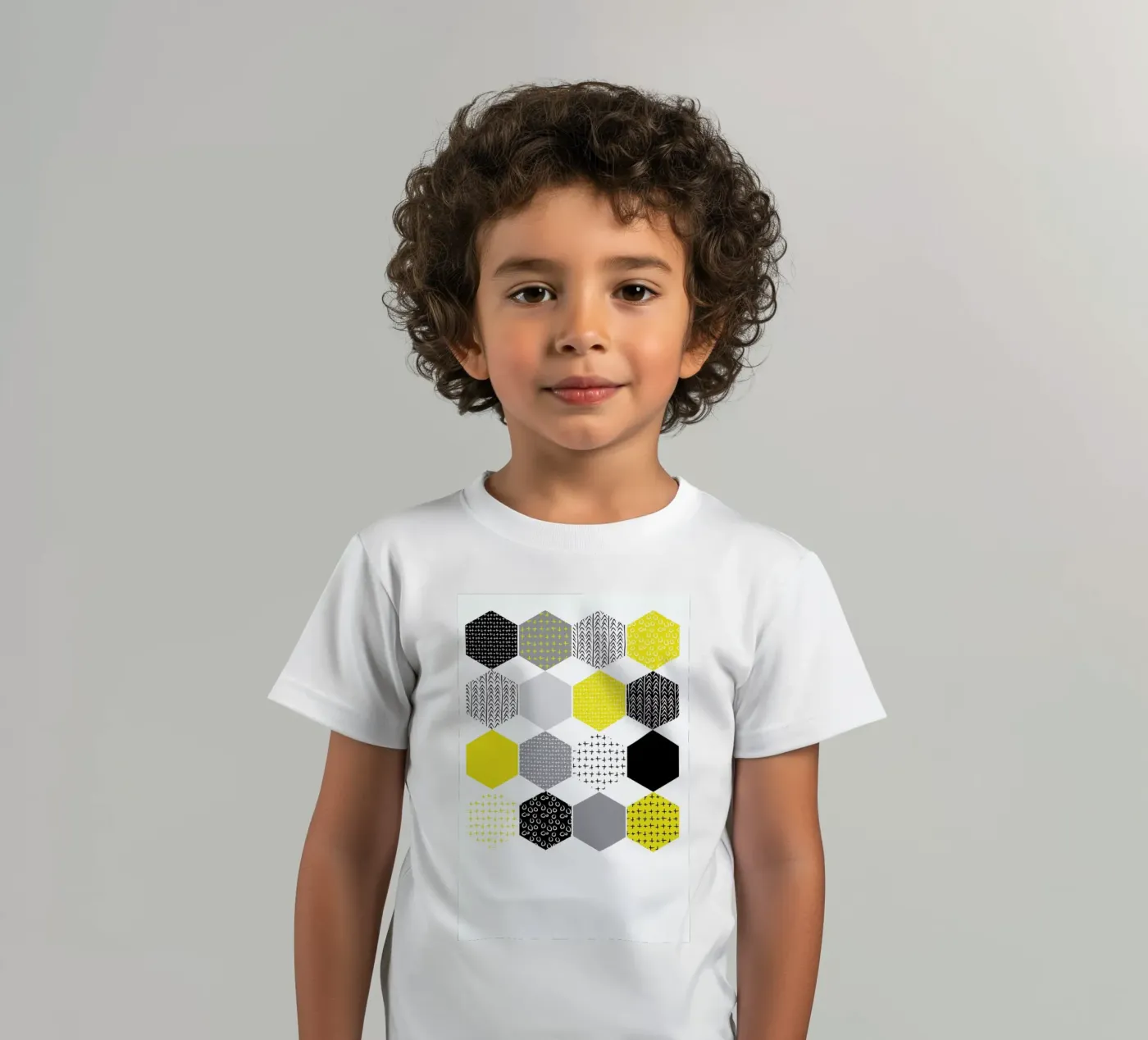 Yellowhex t-shirt bambini da Maria Kritzas