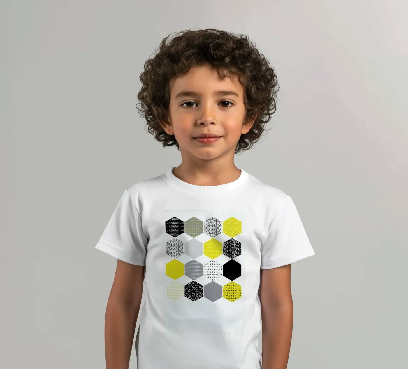 Yellowhex t-shirt bambini da Maria Kritzas