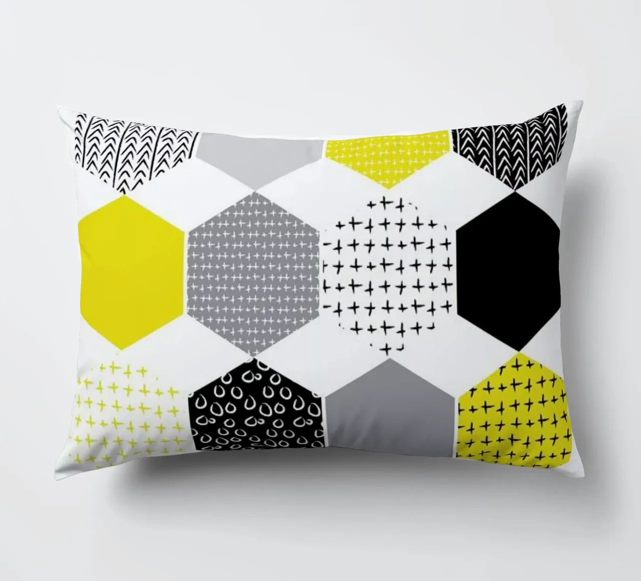 Yellowhex cuscino da Maria Kritzas