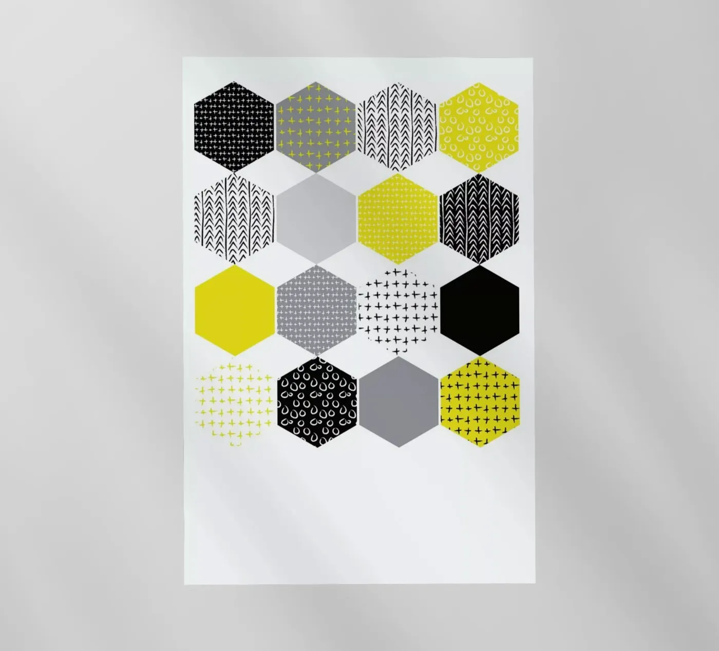 Yellowhex backlit folie van Maria Kritzas