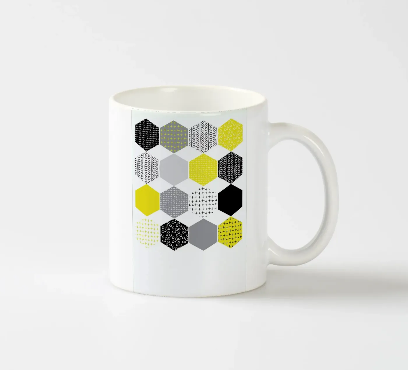 Yellowhex tazza in ceramica da Maria Kritzas