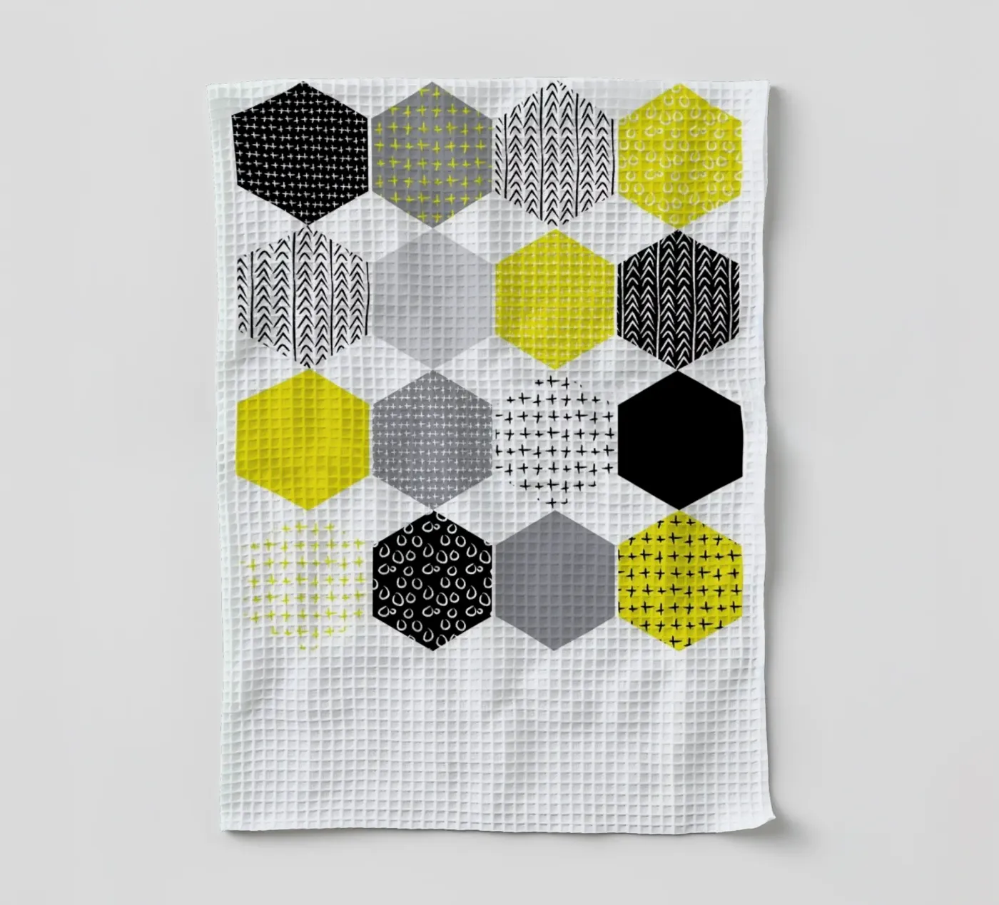 Yellowhex Geschirrtuch von Maria Kritzas