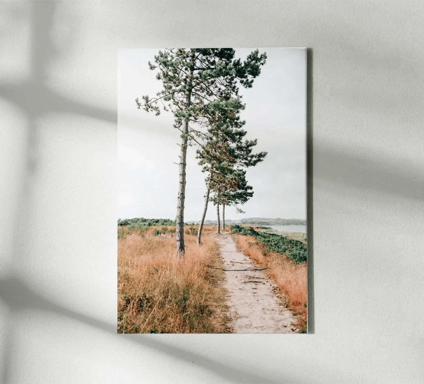 KüstenStreifen - Dänemark Leinwand von stine wiemann