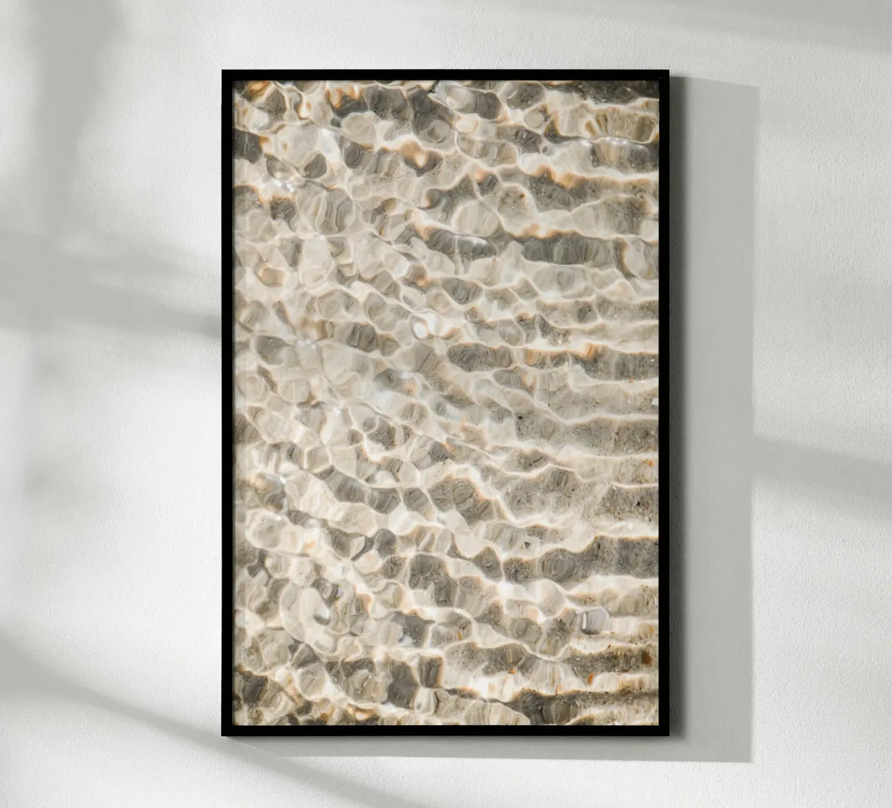 DurchBlick - Texel Poster mit Aluminium Rahmen von stine wiemann