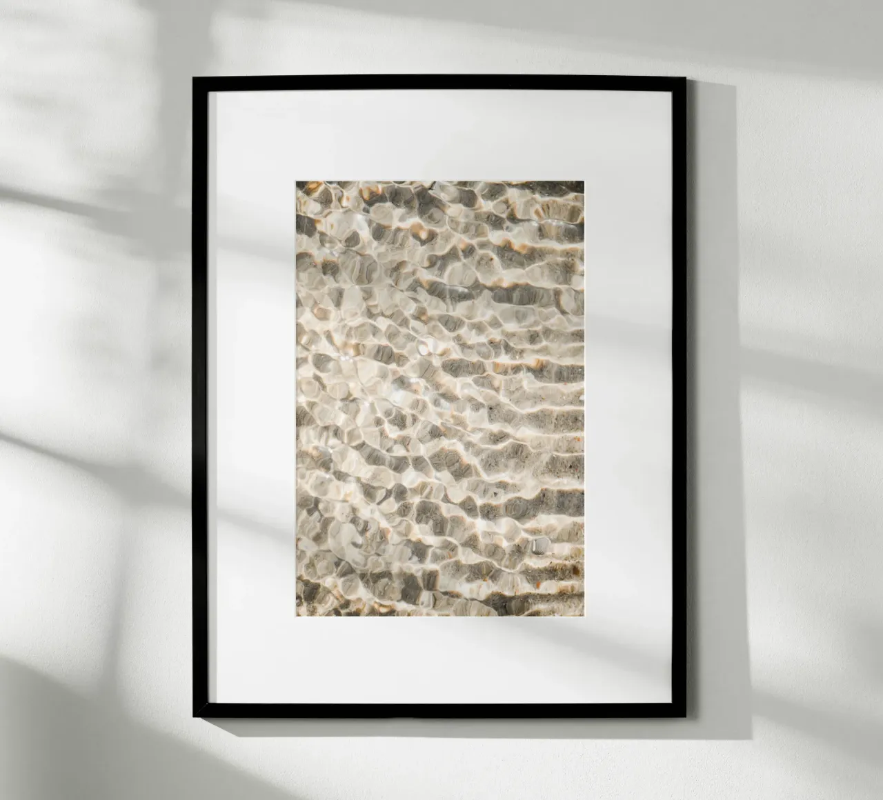 DurchBlick - Texel Poster mit Aluminium Rahmen von stine wiemann