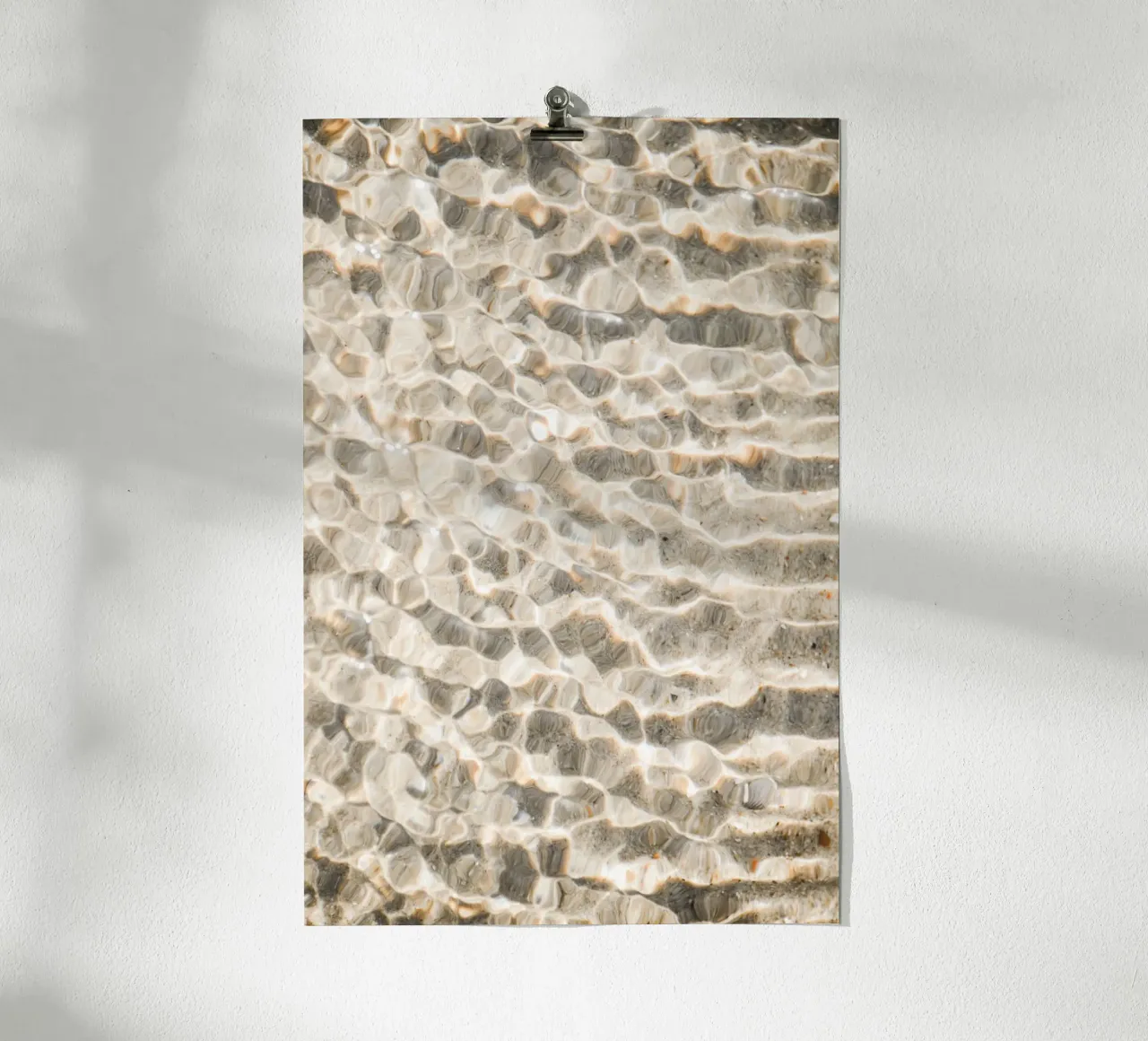 DurchBlick - Texel Poster mit Aluminium Rahmen von stine wiemann