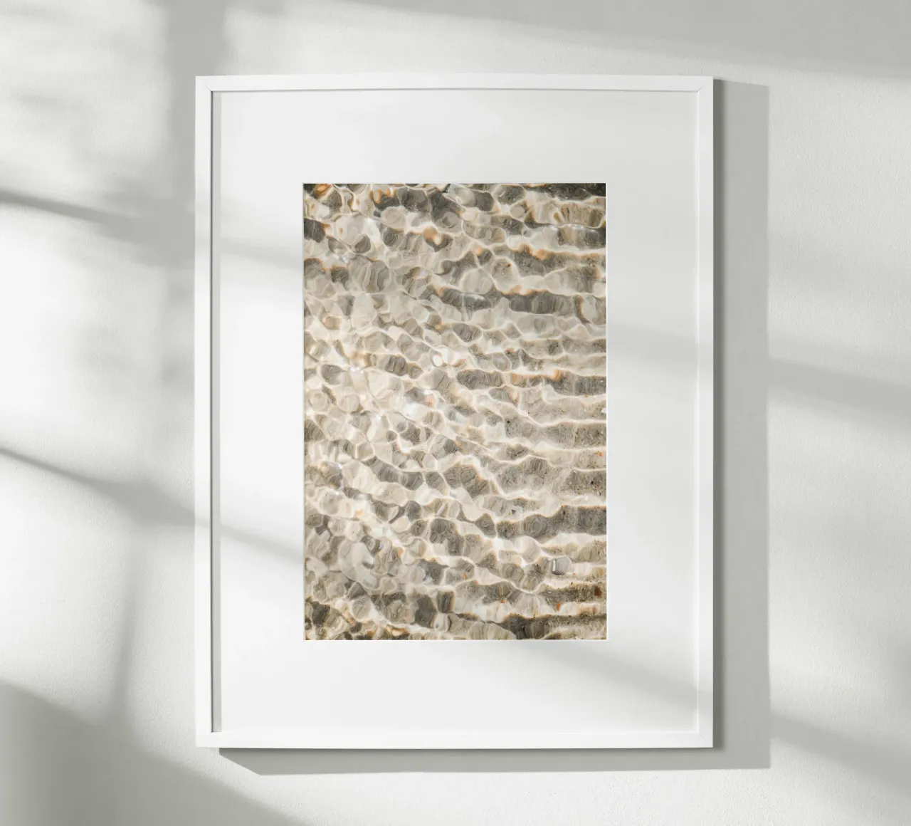 DurchBlick - Texel Poster mit Aluminium Rahmen von stine wiemann