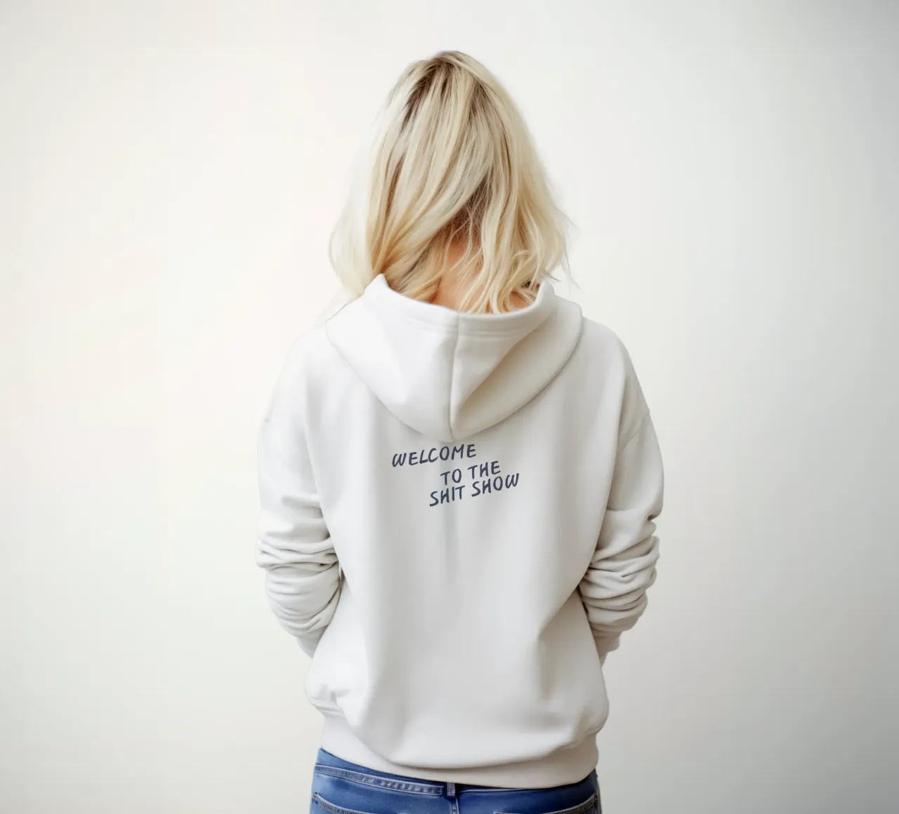 Welcome to the Sh*t Show Goose felpa con cappuccio da Vibrant Berry Studio