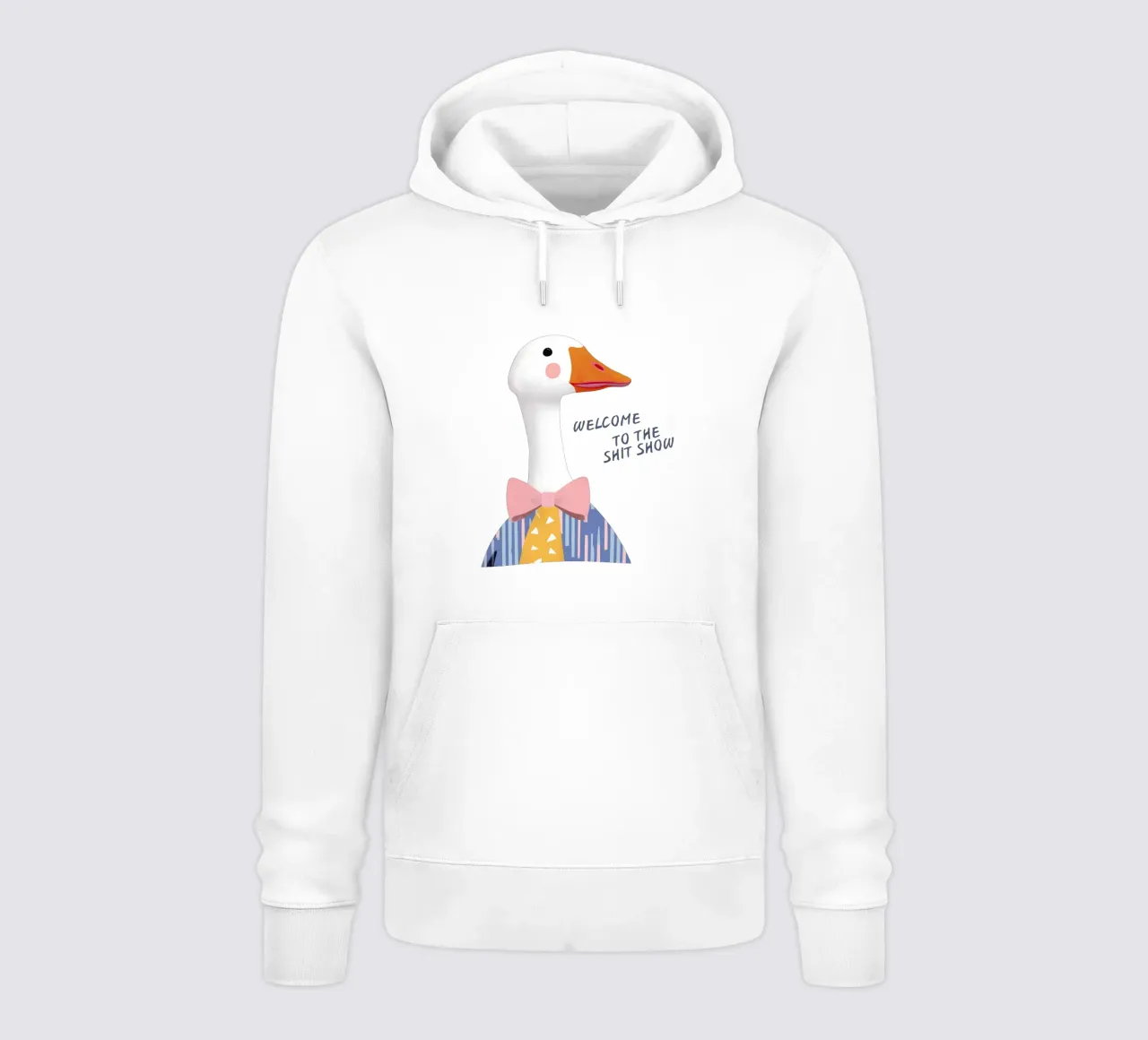 Welcome to the Sh*t Show Goose felpa con cappuccio da Vibrant Berry Studio