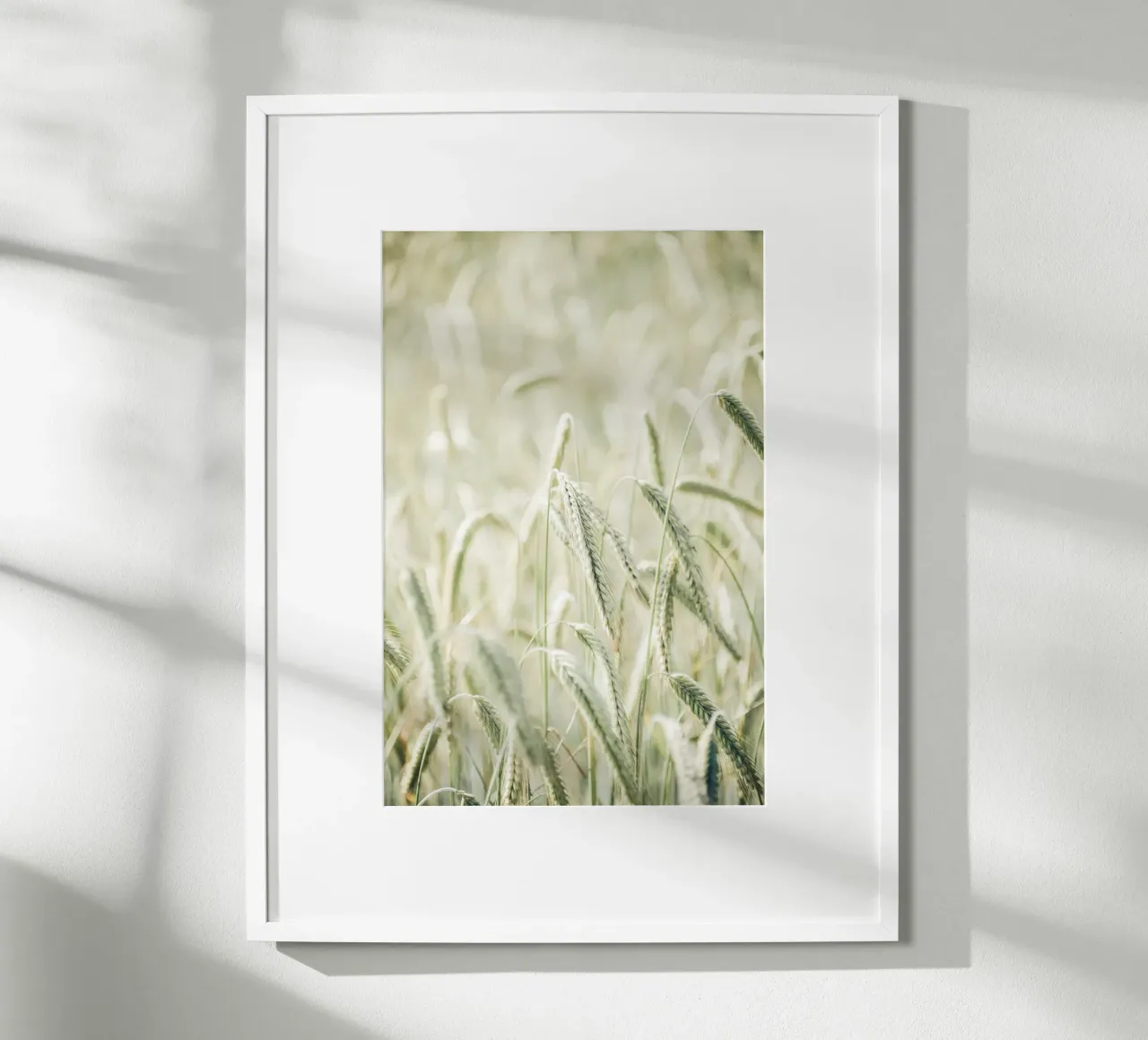 FeldSchärfe - Dänemark Poster mit Aluminium Rahmen von stine wiemann