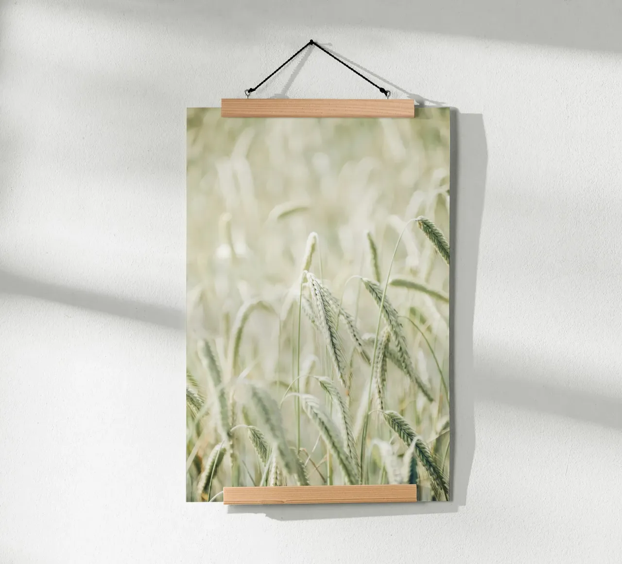 FeldSchärfe - Dänemark Poster mit Aluminium Rahmen von stine wiemann