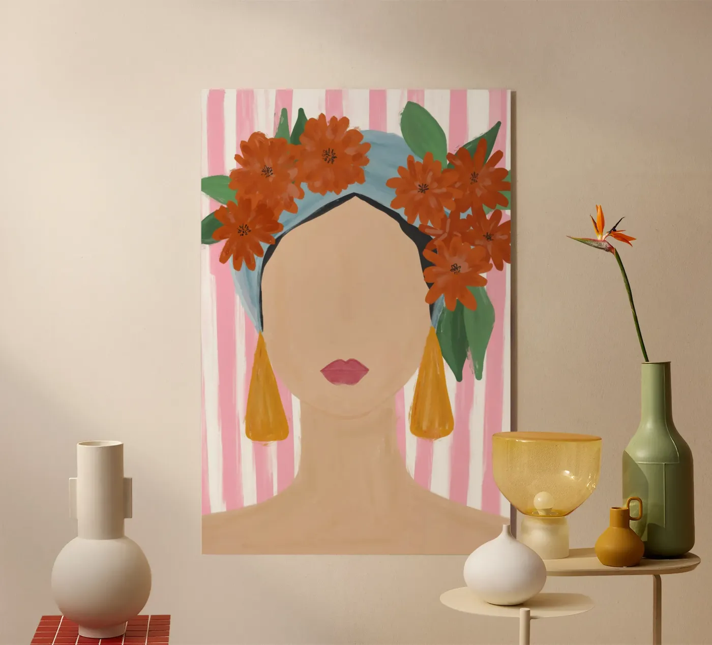 Summer Muse Acryl-Glas von treechild