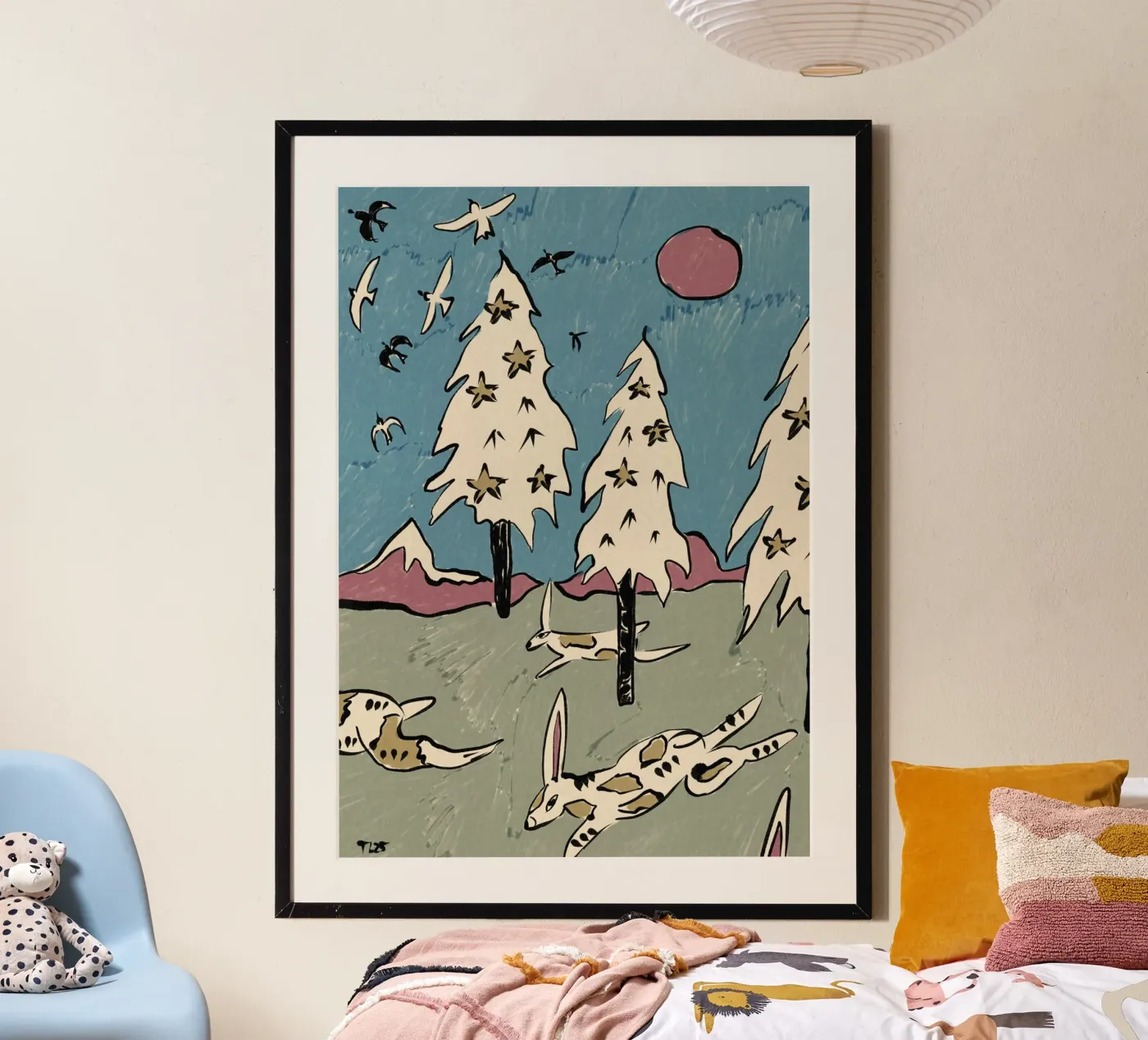 Hare Forest poster by Raipa Studio