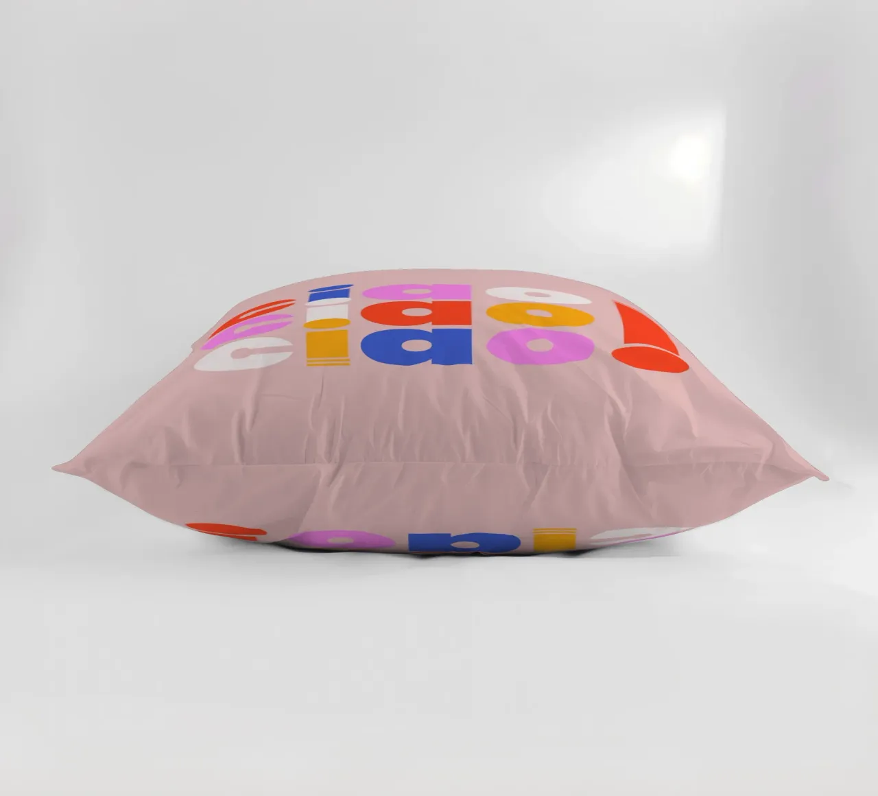 Ciao Retro Pop Art Quote cuscino da showmemars