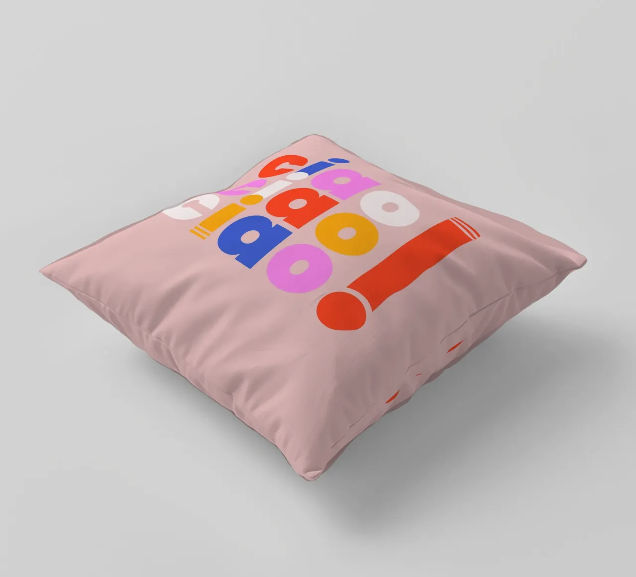 Ciao Retro Pop Art Quote cuscino da showmemars