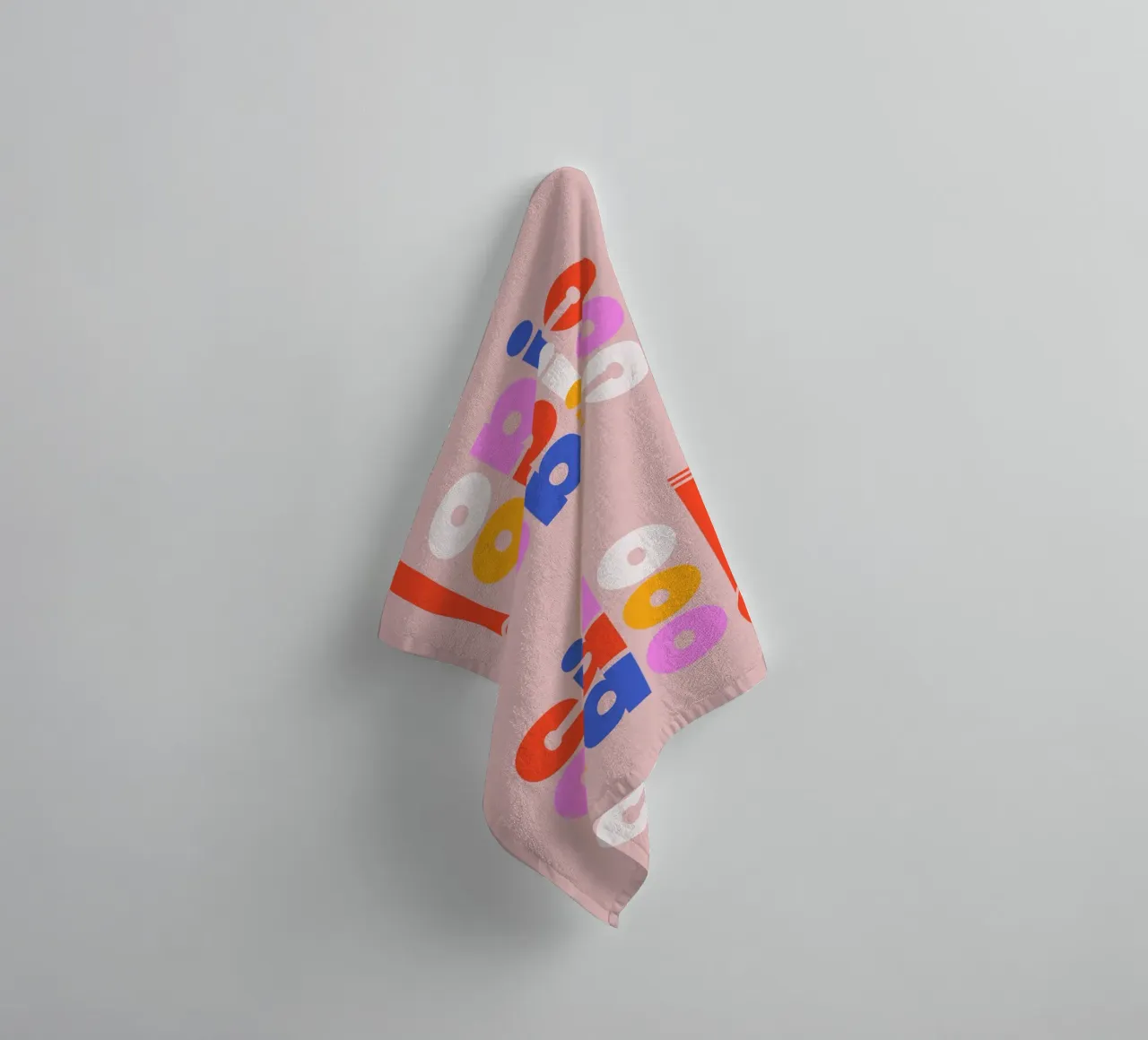 Ciao Retro Pop Art Quote asciugamano da bagno da showmemars