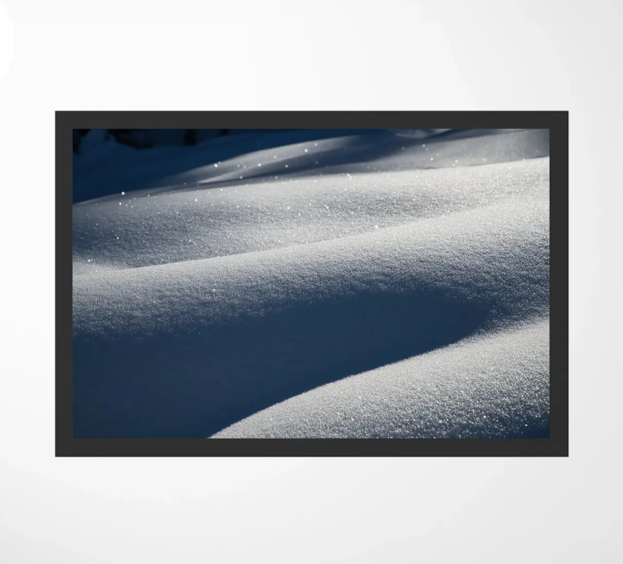 Frozen waves doormat by Romy Mueller Waterworld