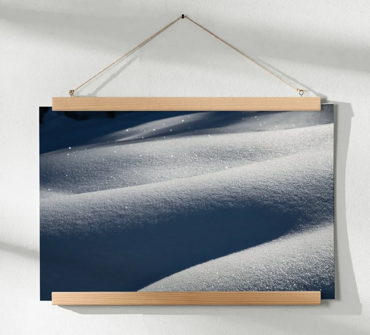 Frozen waves poster by Romy Mueller Waterworld