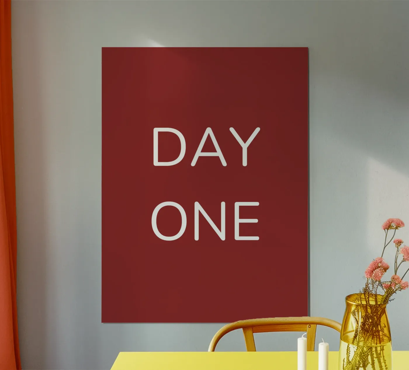 DAY ONE poster by Simple