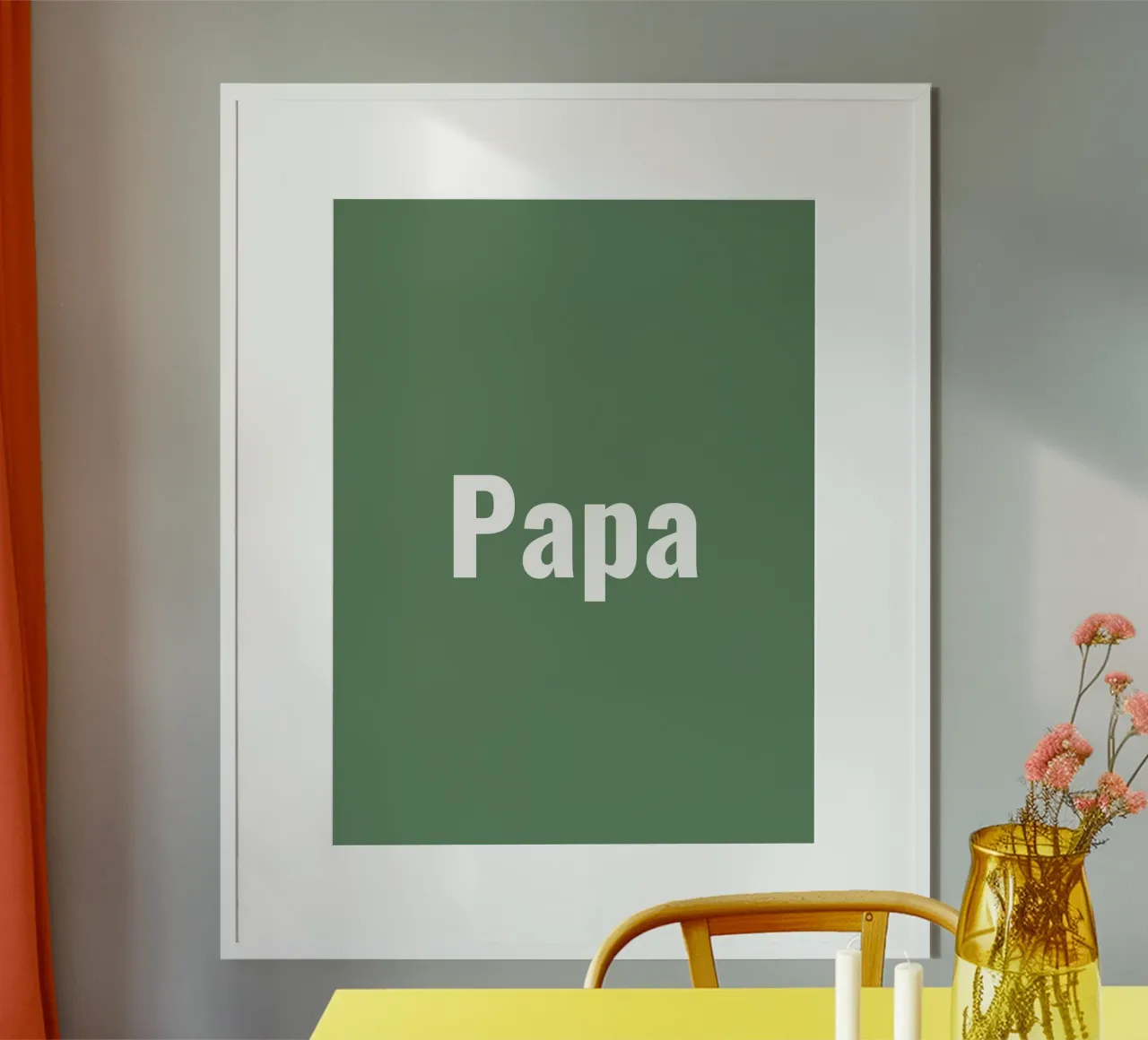 PAPA poster da we line studio - design