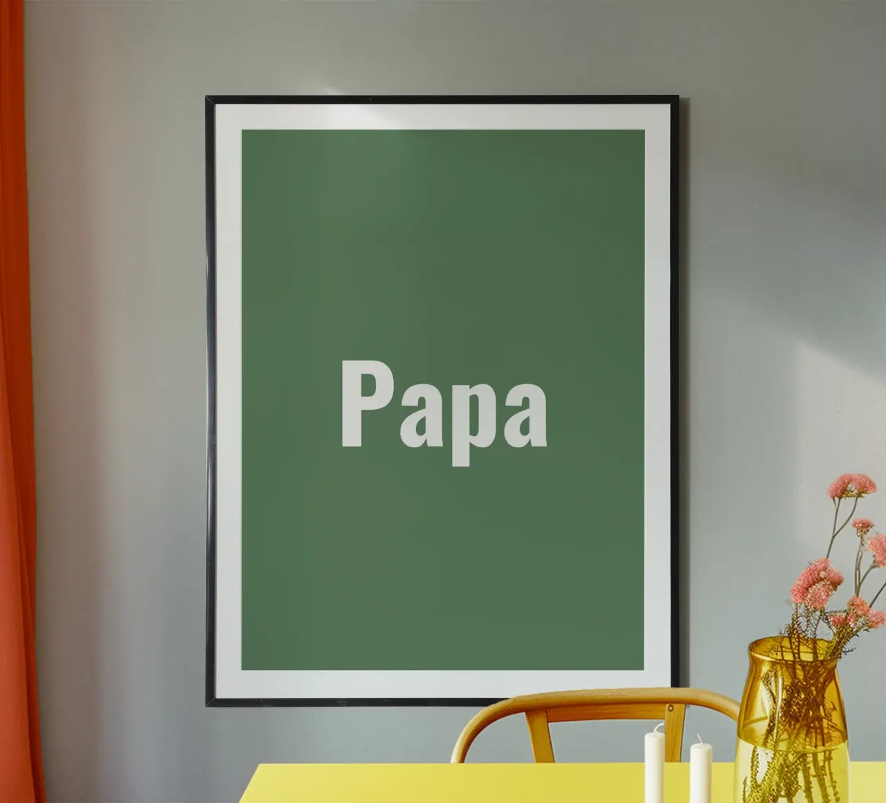 PAPA poster da we line studio - design