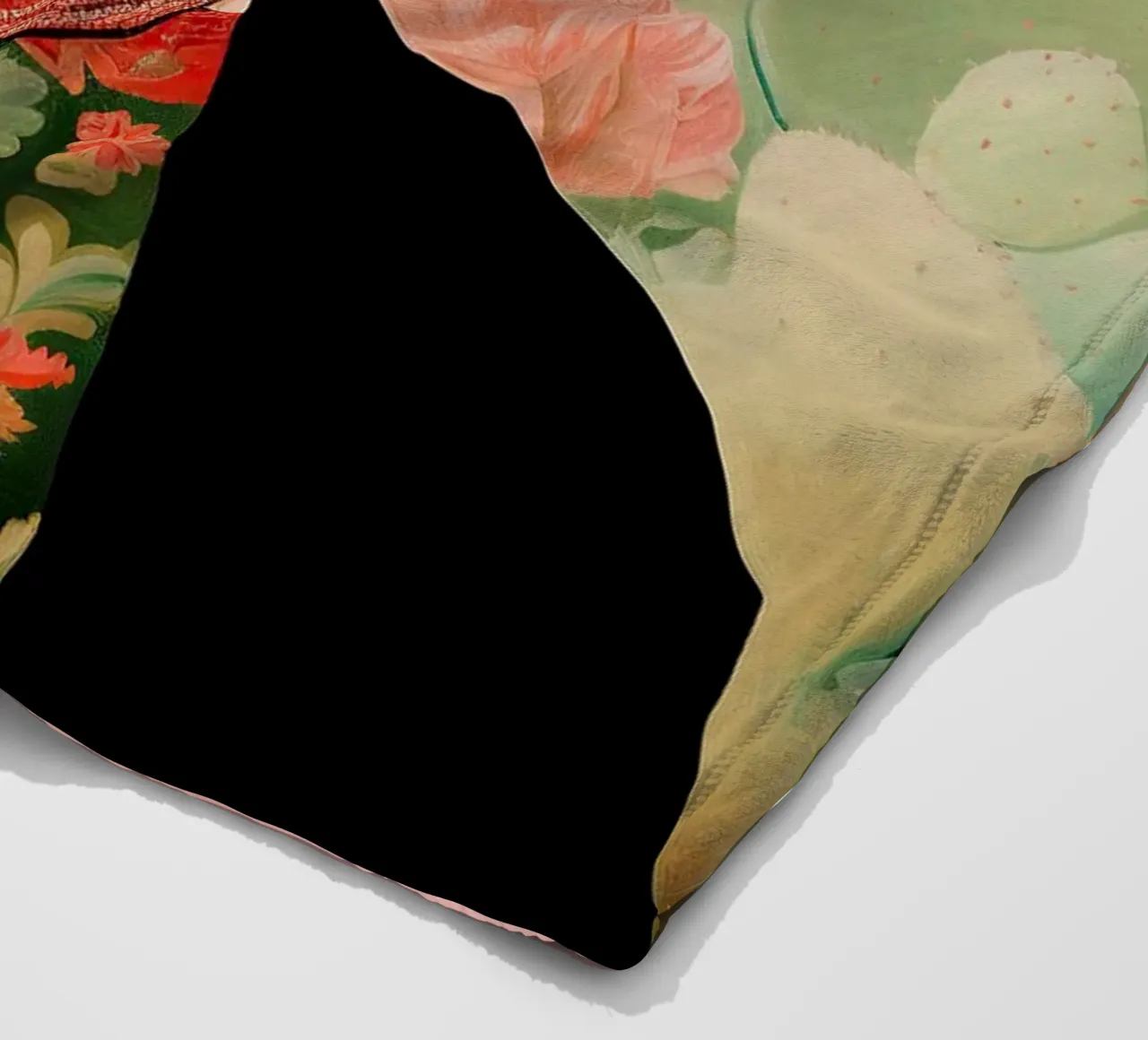 Frida Kahlo "Resilient Heart" coperta in pile da Fantasias Florales