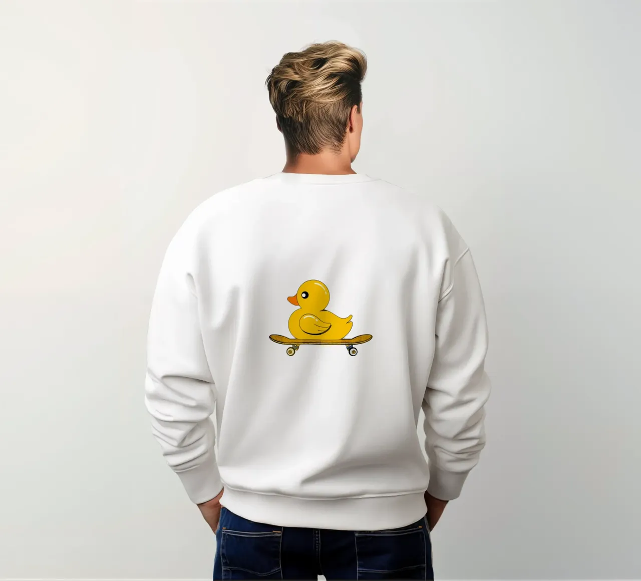 Sogno di un'anatra in pattino felpa da The Little Animals Club