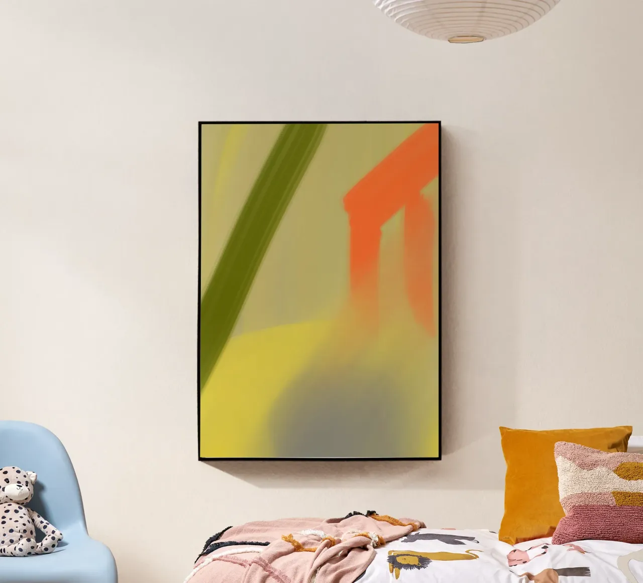 Abstract Acryl-Glas von Simplicity