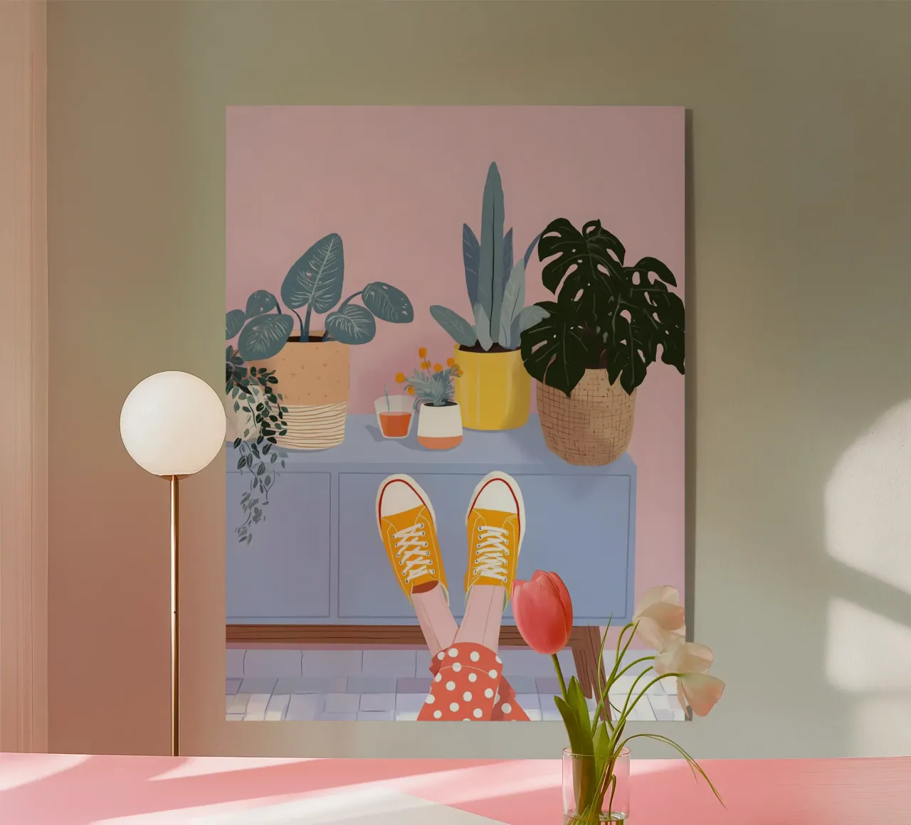 Plant Break plexiglass da Vibrant Berry Studio