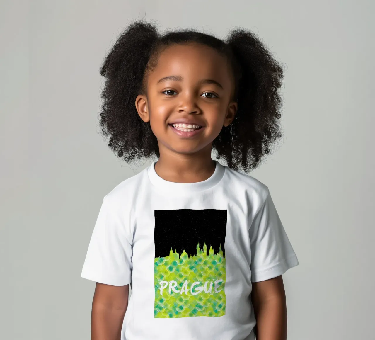 Prague t-shirt bambini da Danny Ivan