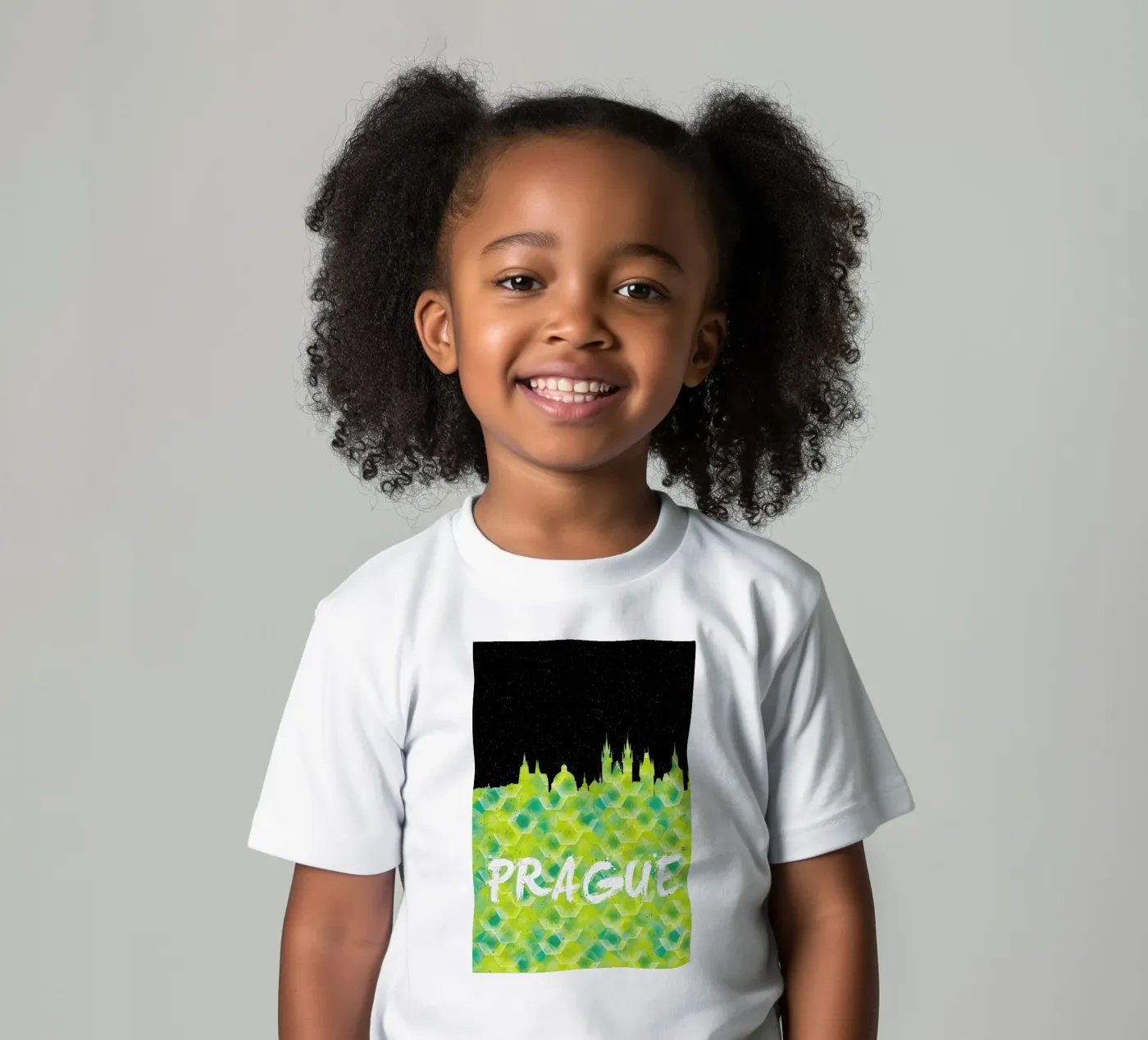 Prague t-shirt bambini da Danny Ivan