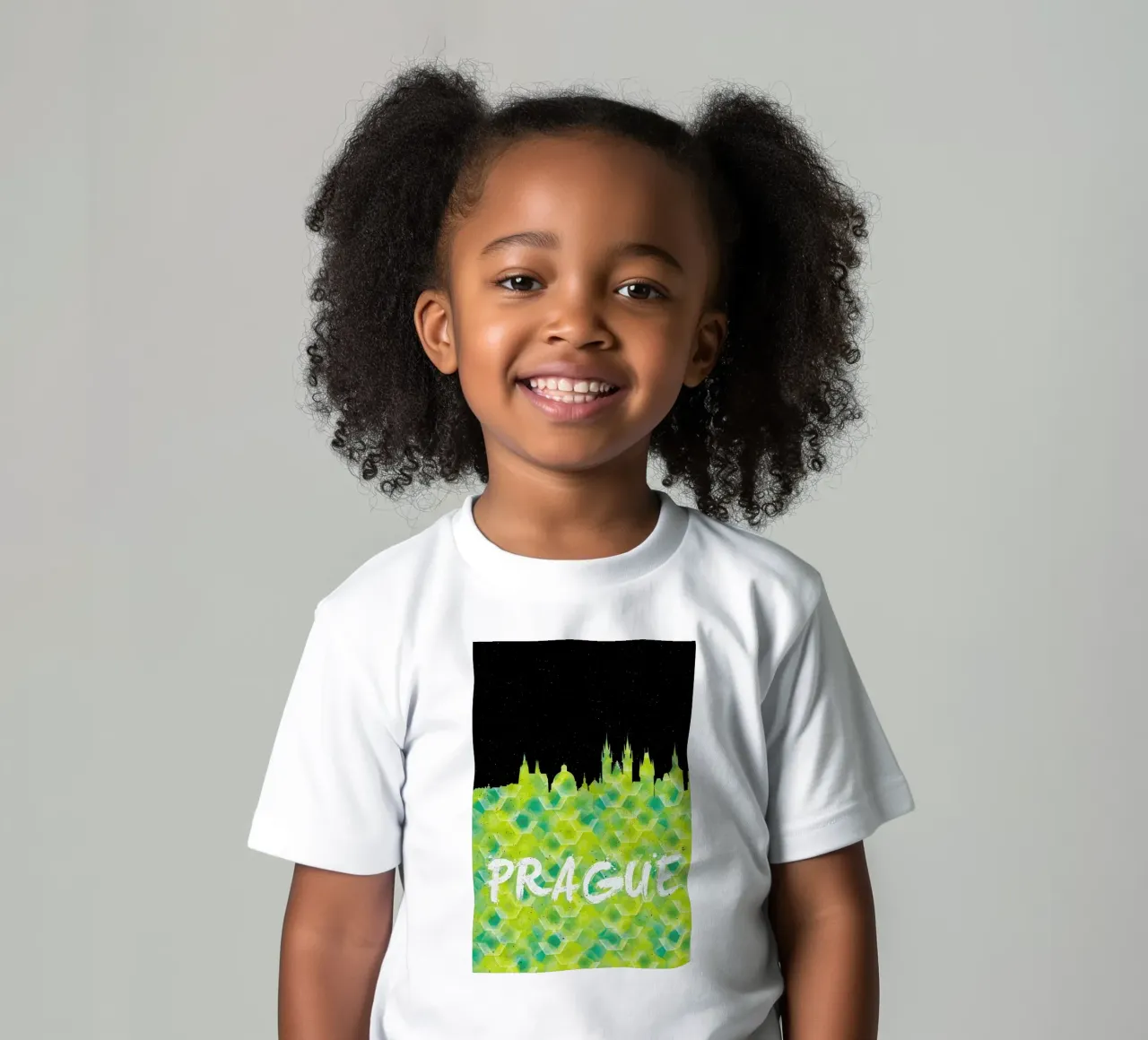 Prague t-shirt bambini da Danny Ivan