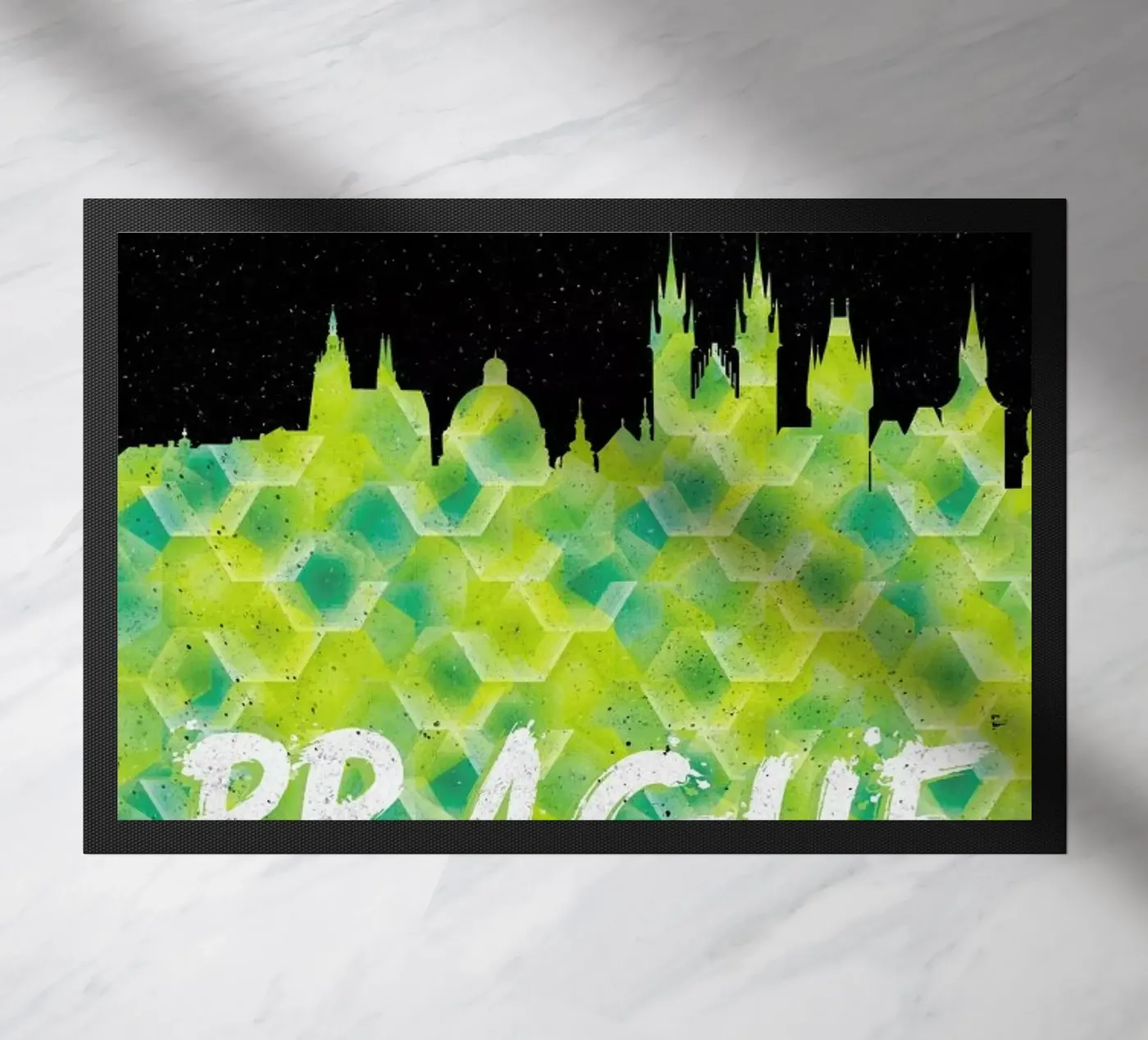 Prague doormat by Danny Ivan