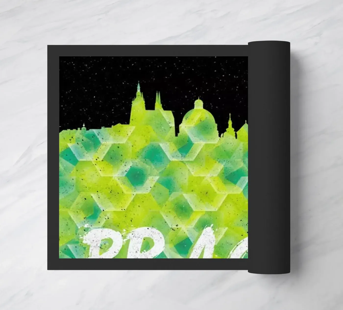 Prague doormat by Danny Ivan