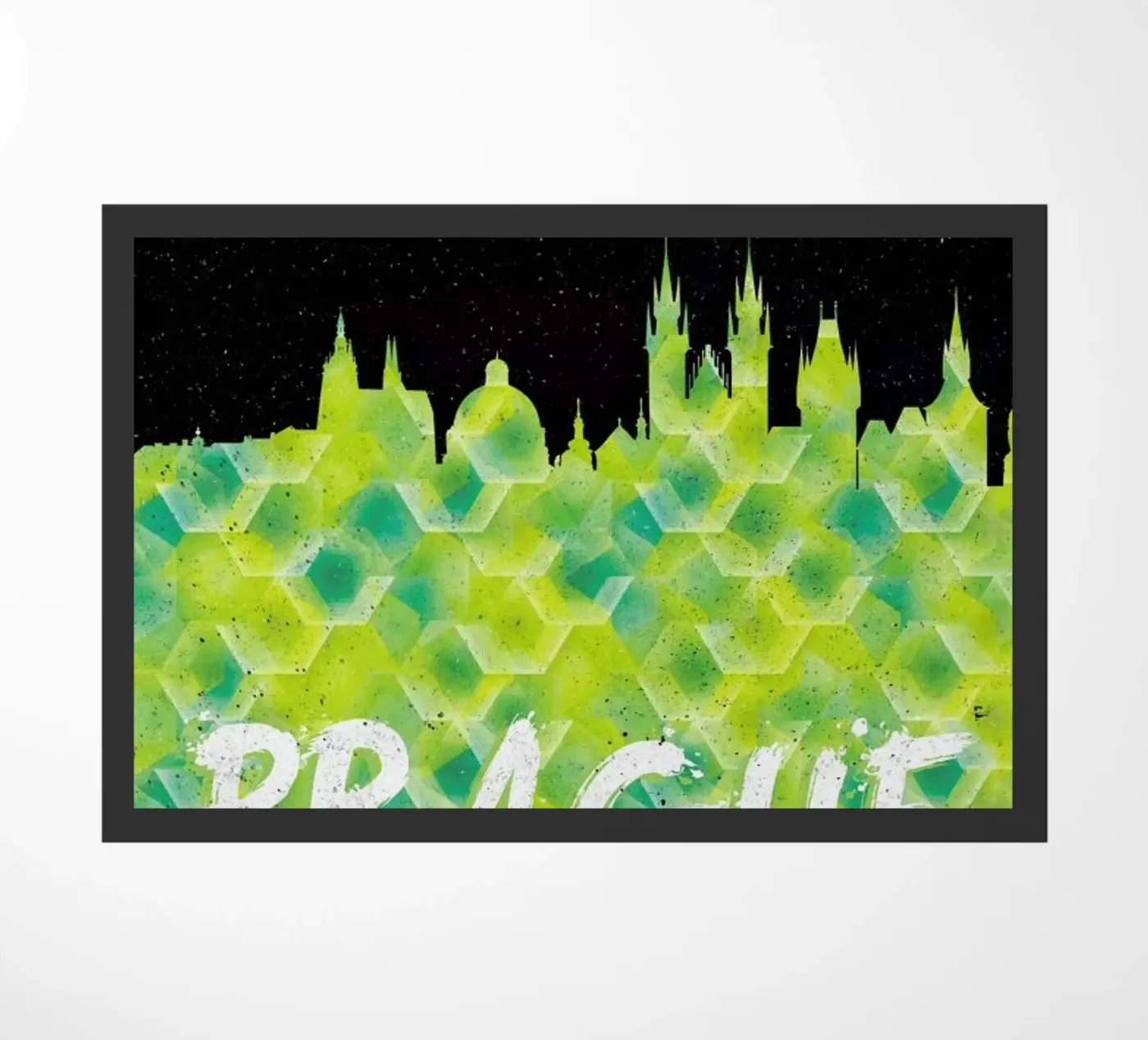 Prague doormat by Danny Ivan