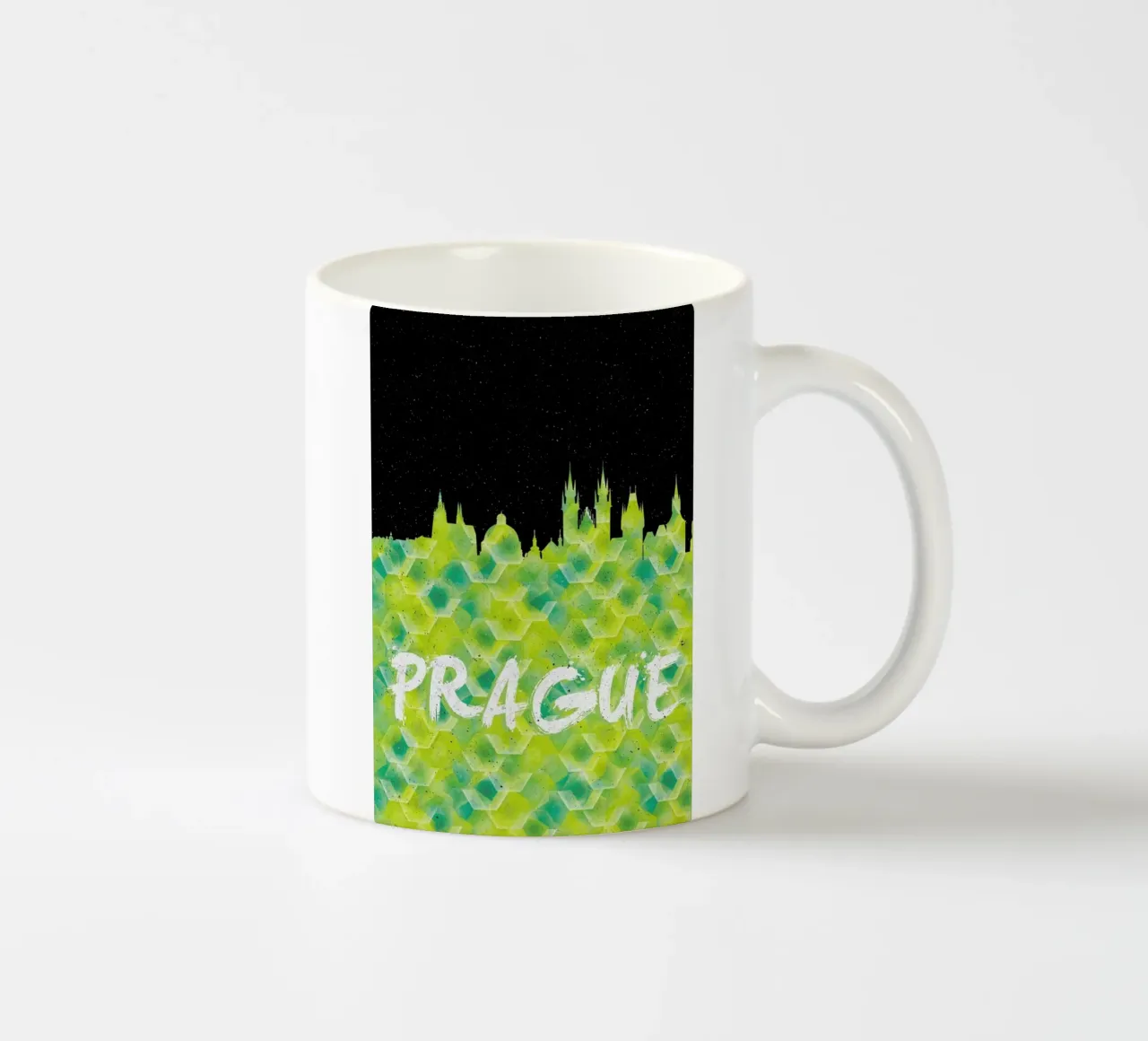 Prague ceramic mug by Danny Ivan