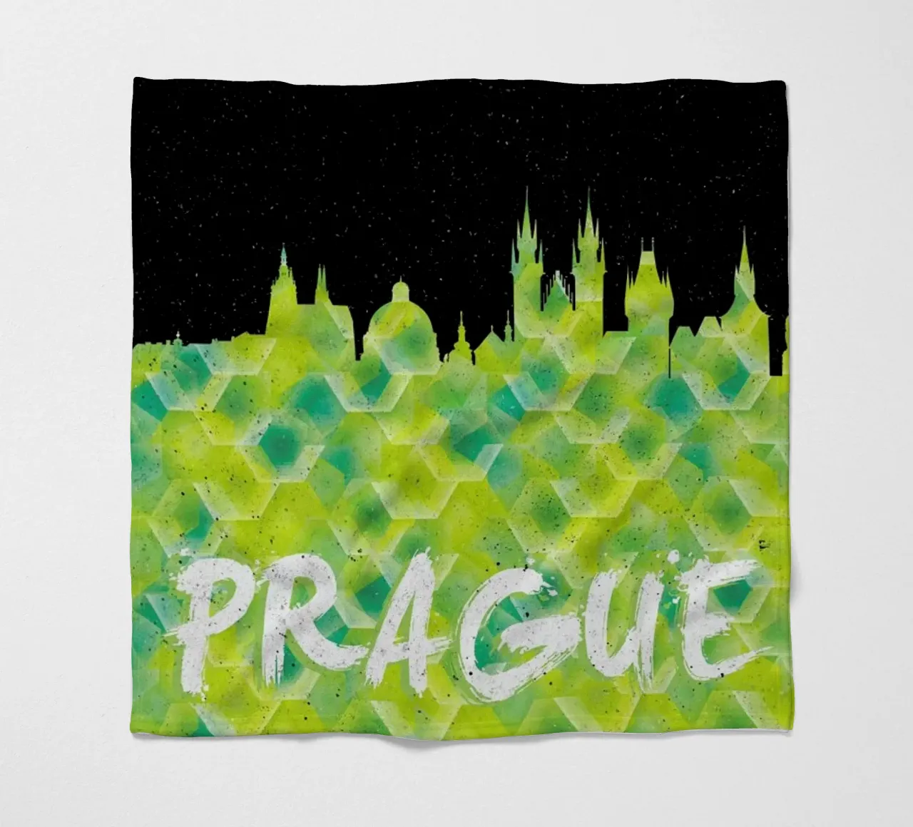 Prague Fleecedecke von Danny Ivan