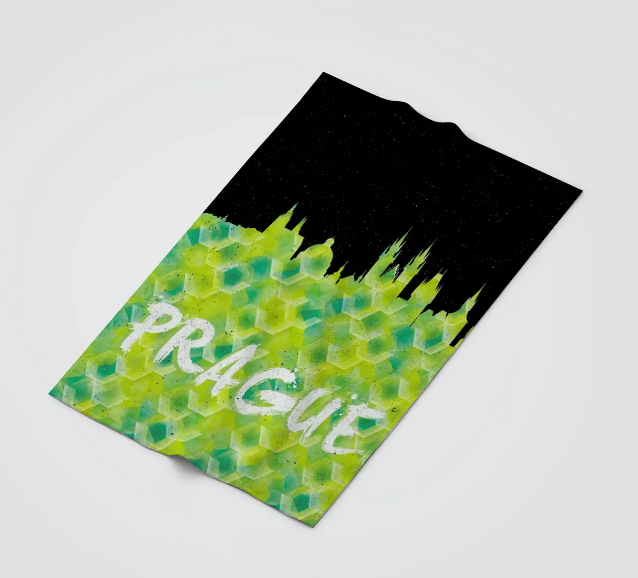 Prague Fleecedecke von Danny Ivan