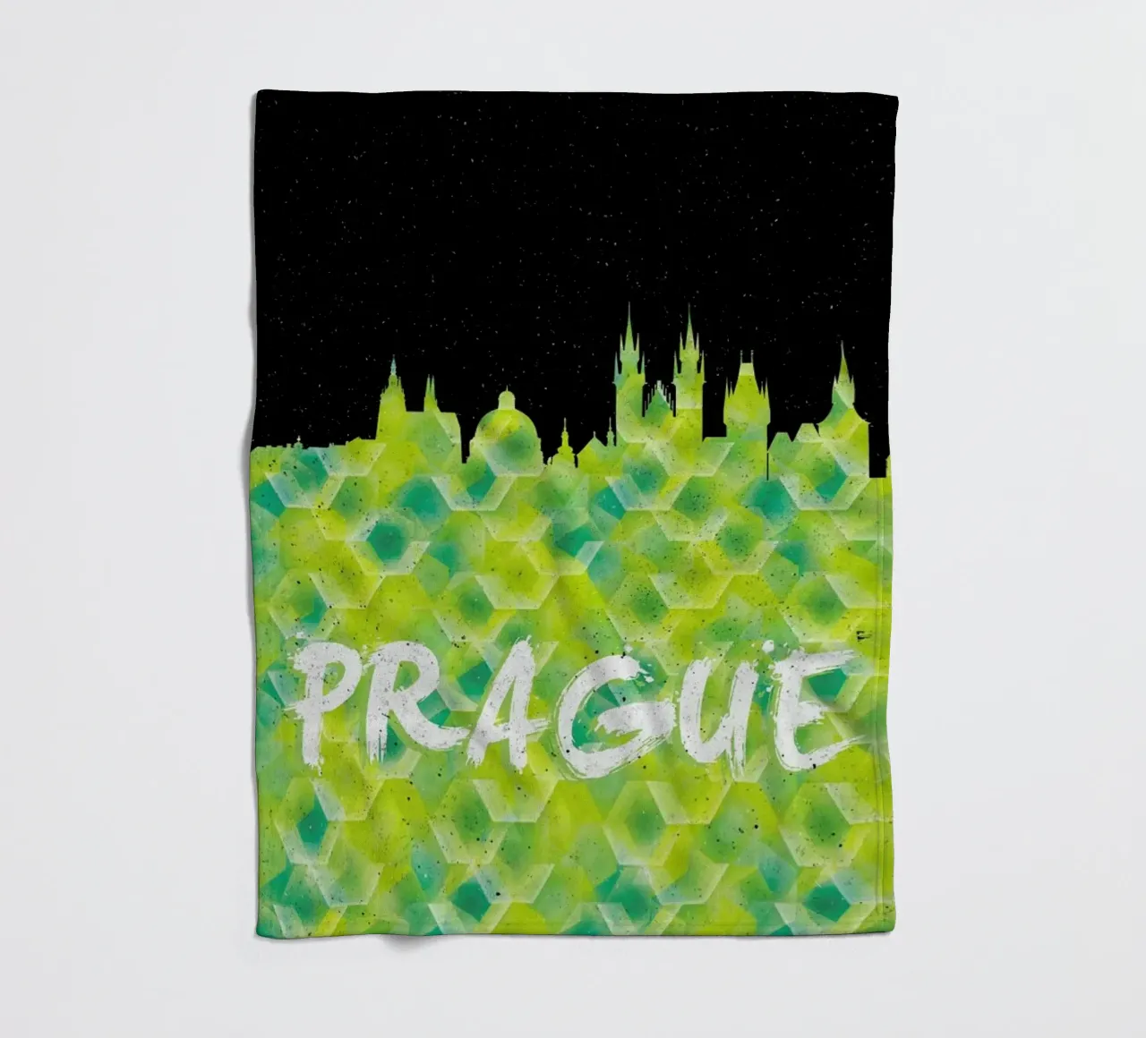 Prague Fleecedecke von Danny Ivan