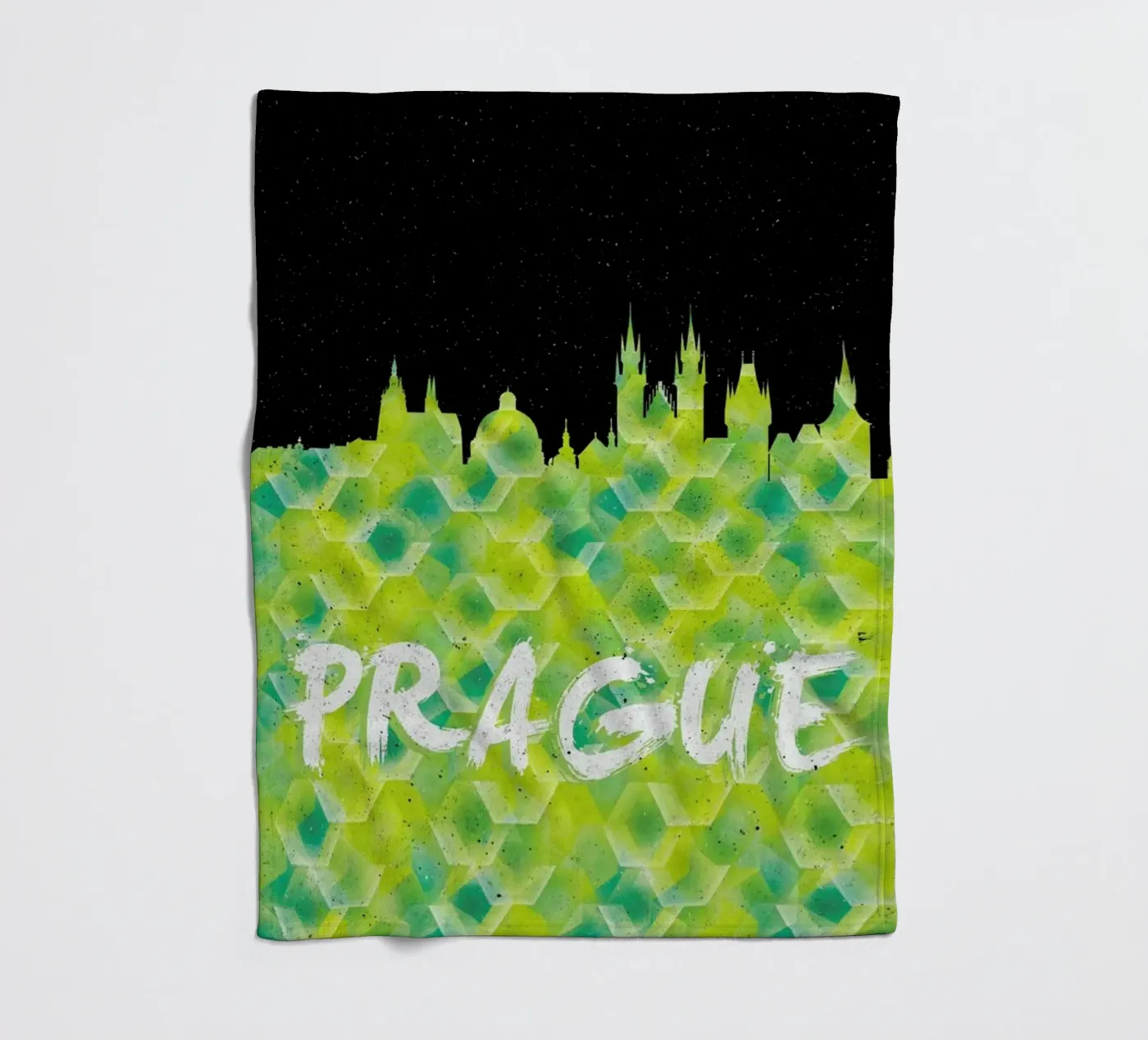 Prague Fleecedecke von Danny Ivan