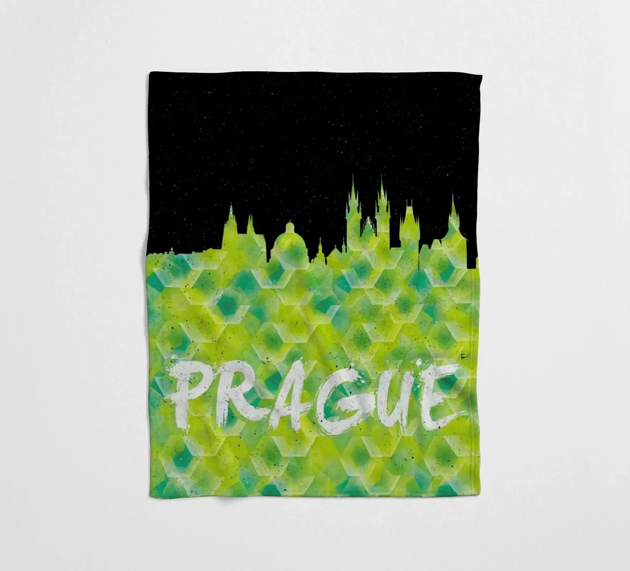 Prague Fleecedecke von Danny Ivan
