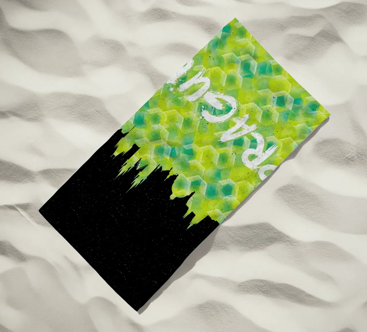 Prague beach towel by Danny Ivan