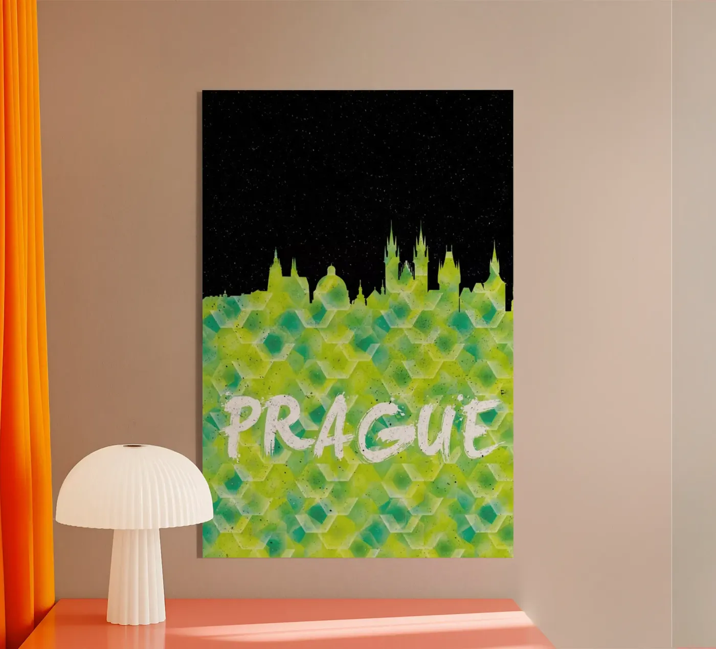 Prague acryl van Danny Ivan